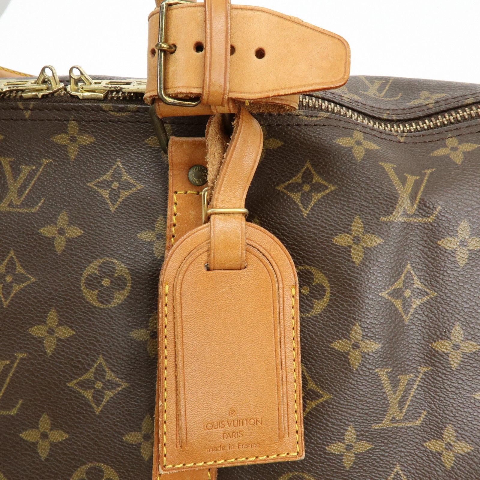 Louis Vuitton Monogram Keep All Bandouliere 60 Boston Bag M41412