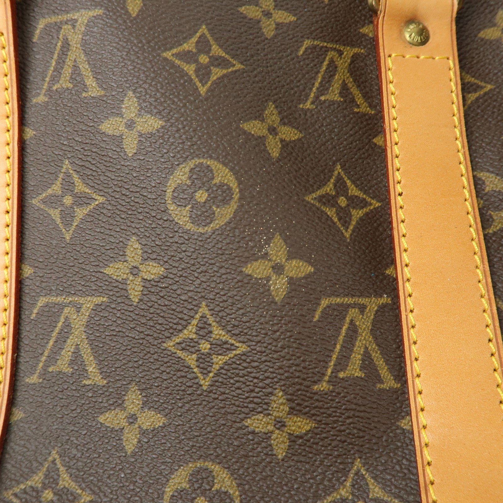 Louis Vuitton Monogram Keep All 50 Boston Bag Hand Bag Brown M41426
