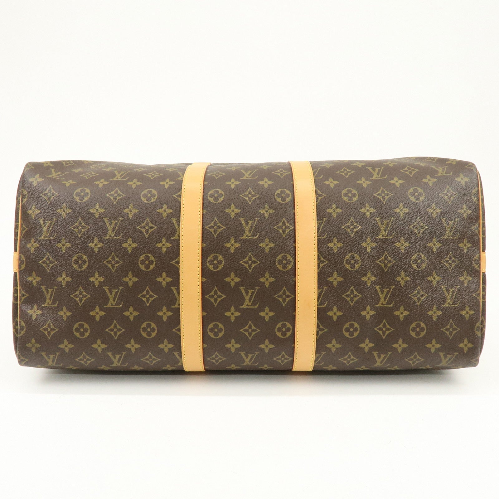 Louis Vuitton Monogram Keep All Bandouliere 55 Boston Bag M41414