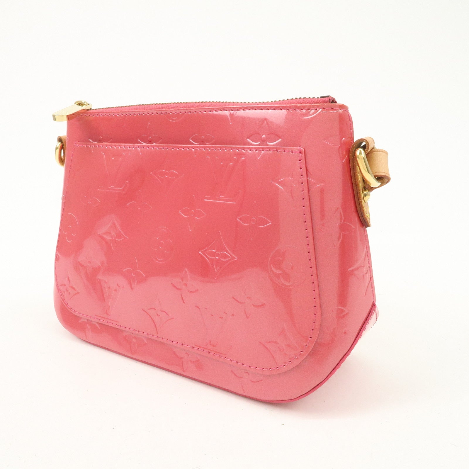 Louis Vuitton Monogram Vernis Minna Street Hand Bag M9146F Used
