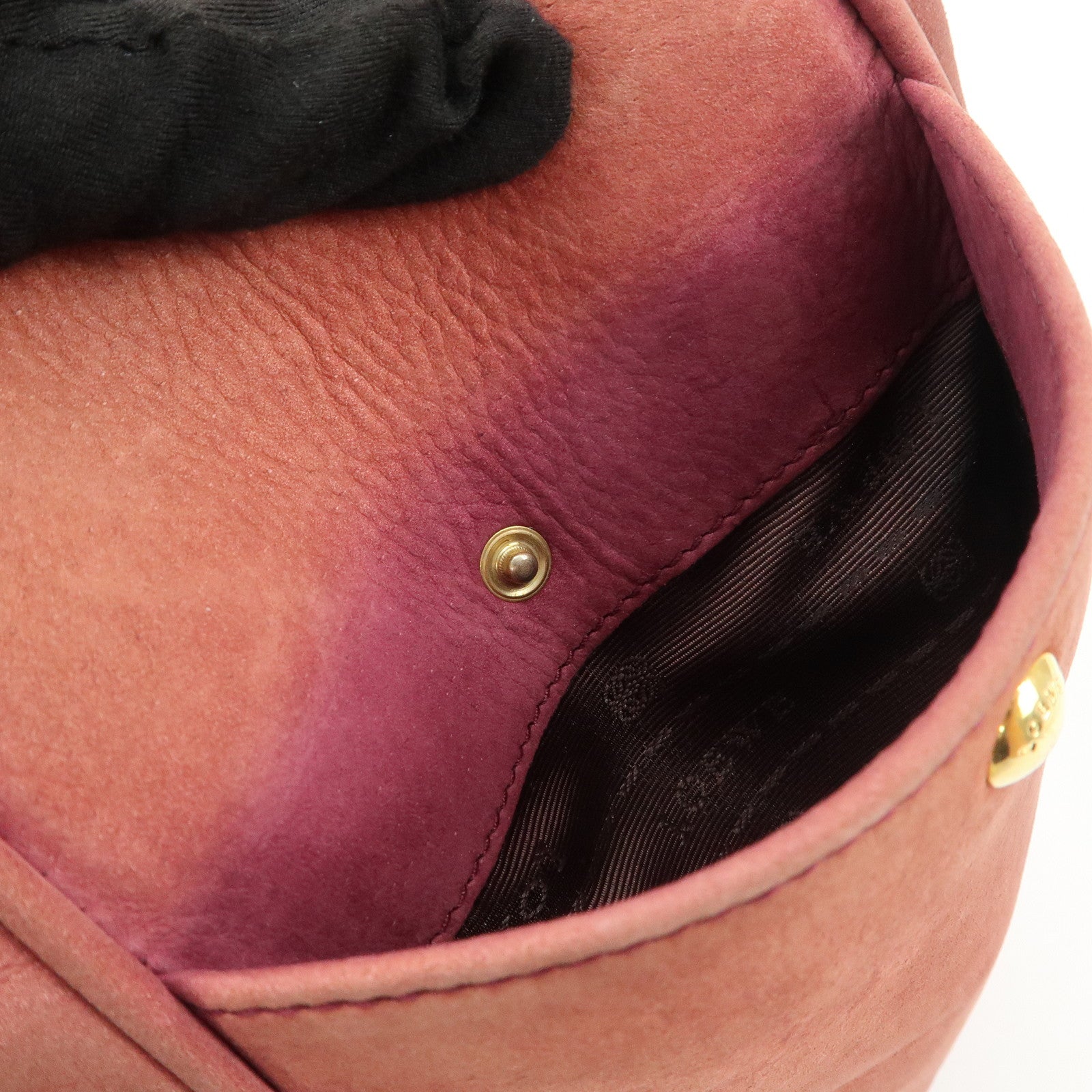 LOEWE Heritage Suede Tote Bag Shoulder Bag Brown