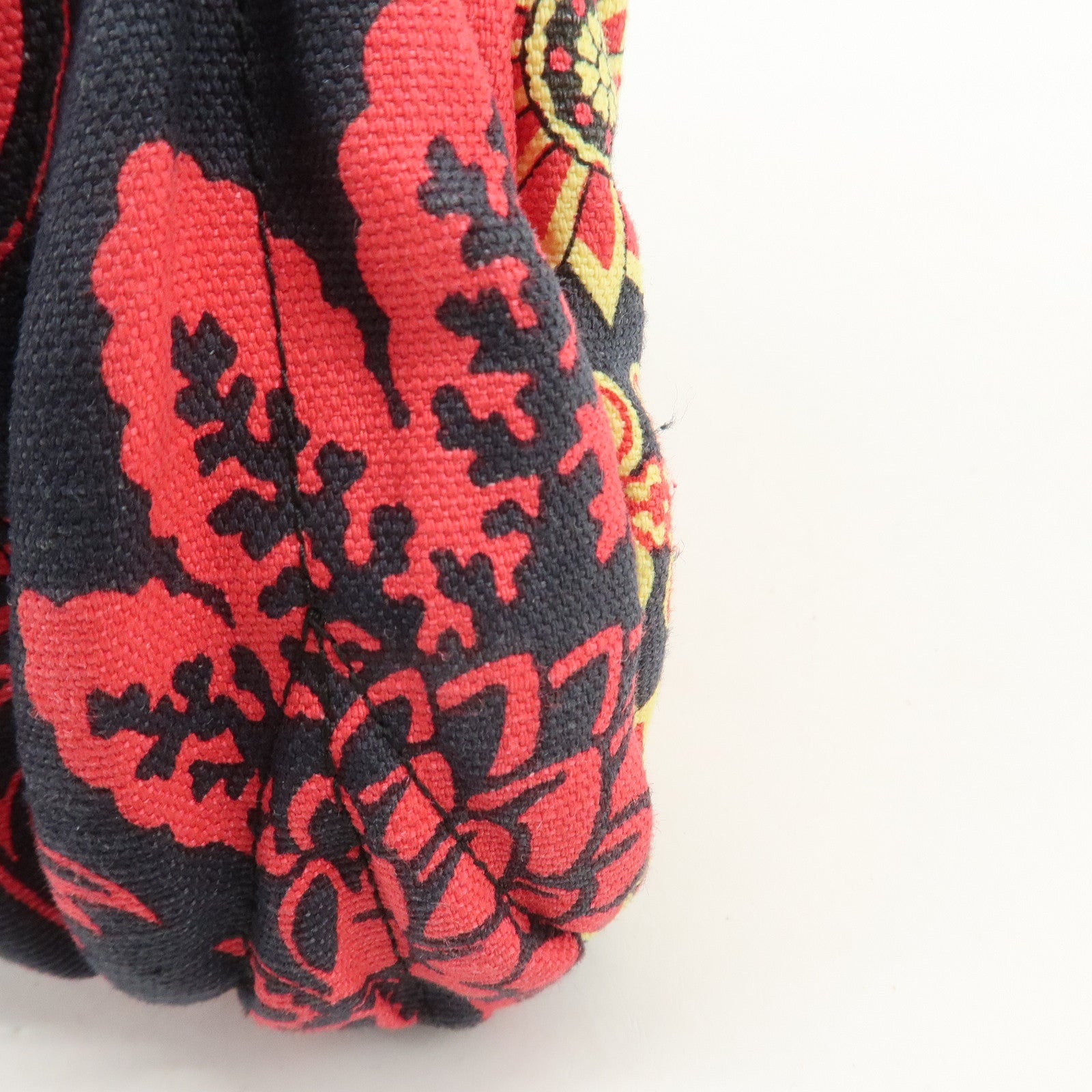 MIU MIU Matelasse 2Way Hand Bag Japan Limited Black Red