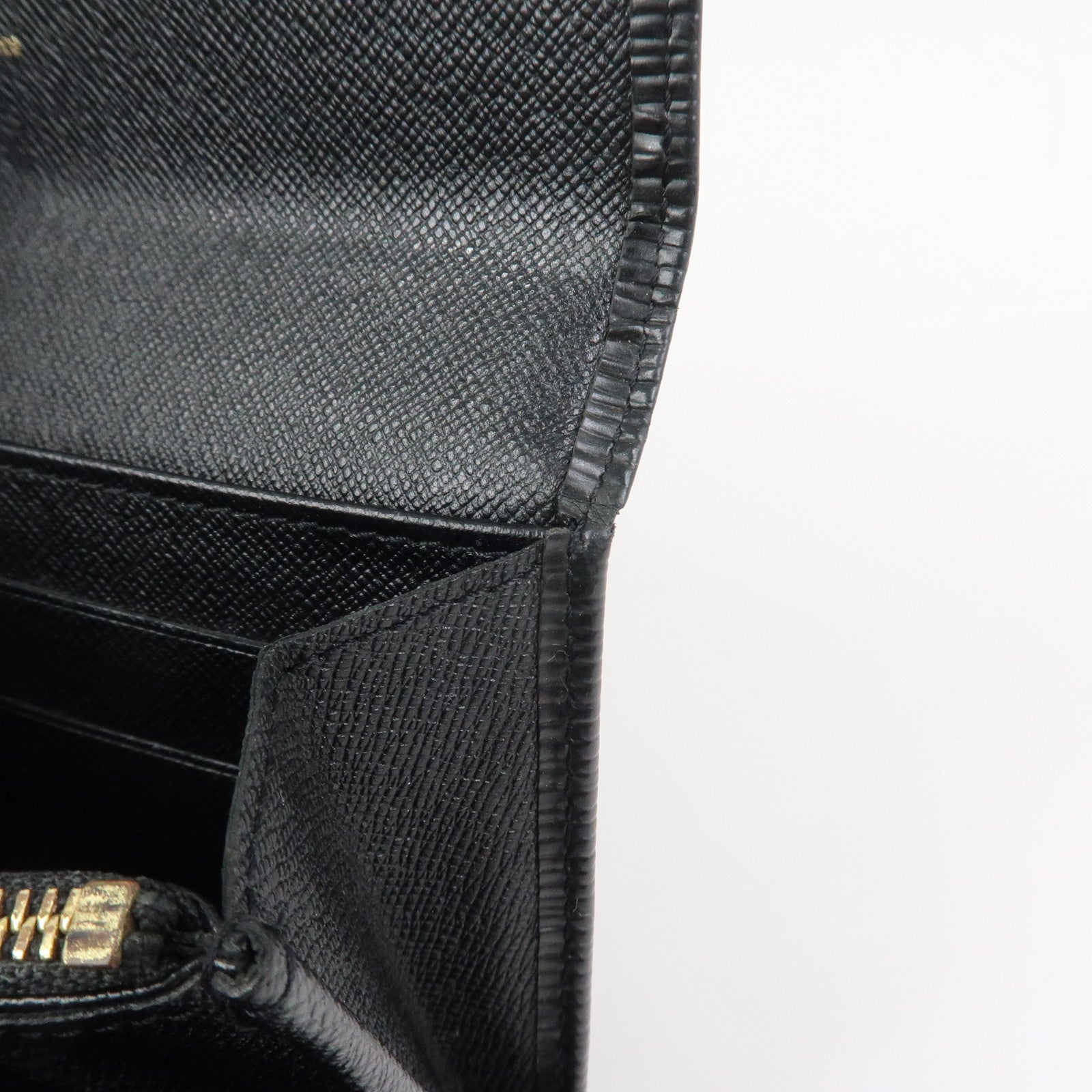 Louis Vuitton Epi Portefeuille Sarah Wallet Noir Black M63742