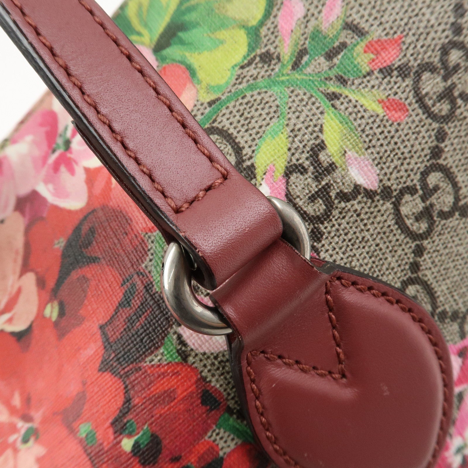 GUCCI GG Blooms GG Supreme 2Way Hand Shoulder Bag Floral 429147