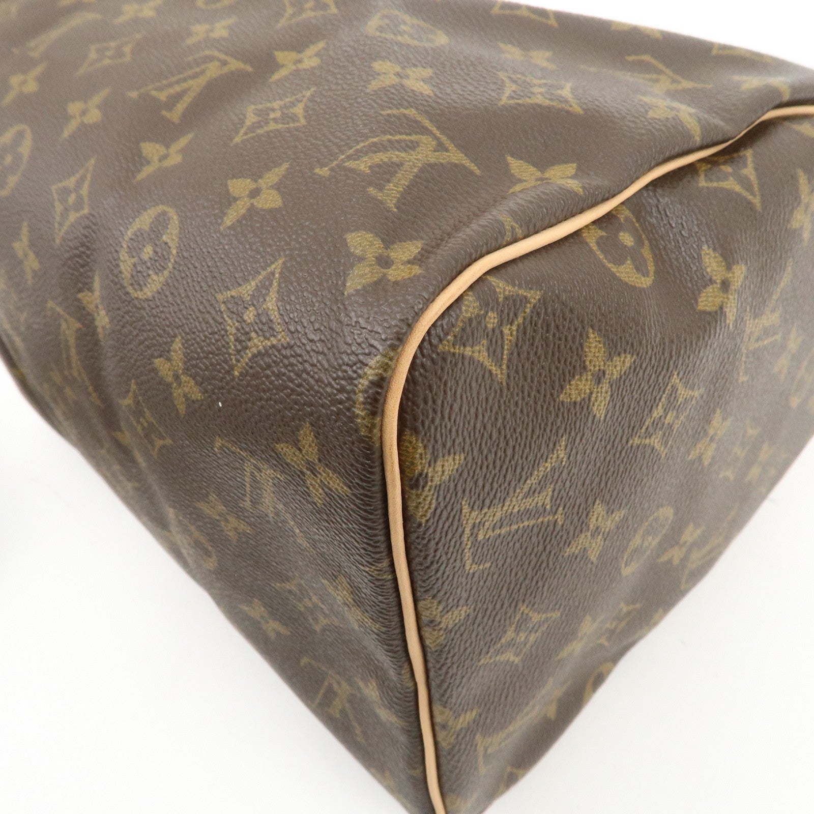 Louis Vuitton Monogram Speedy 30 Boston Bag Hand Bag Brown M41526