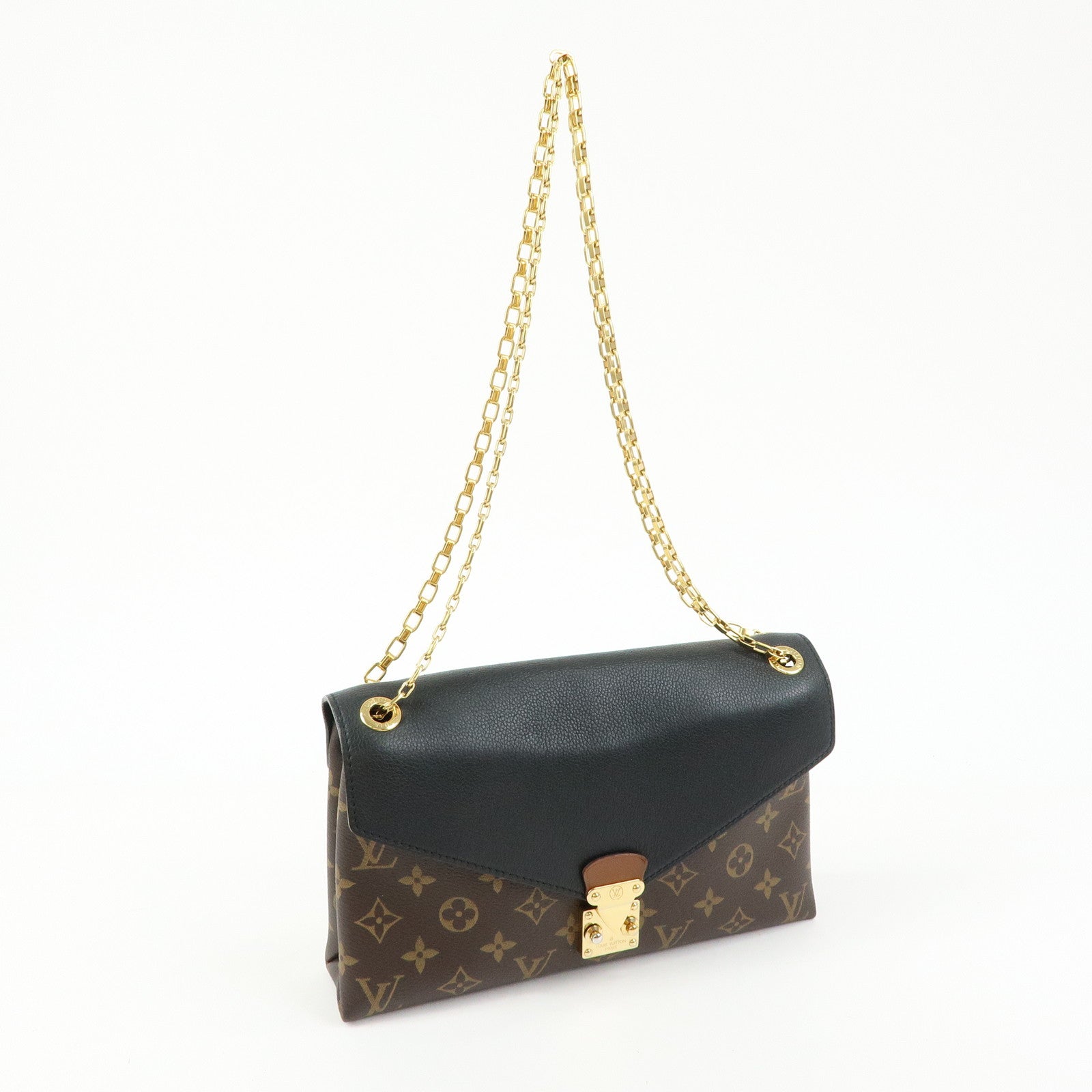 Louis Vuitton Monogram Pallas Chain Shoulder Bag M41223