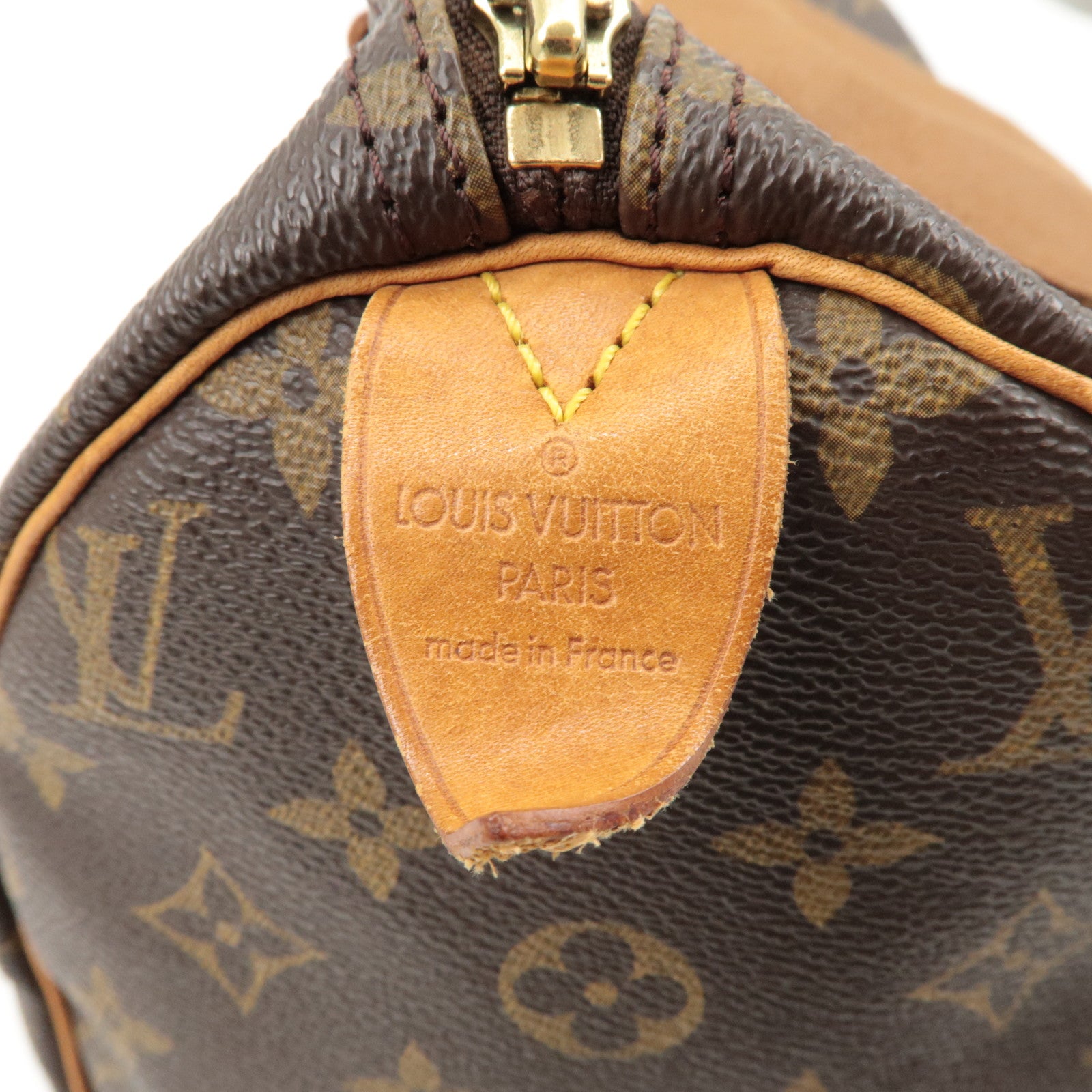 Louis Vuitton Monogram Speedy 30 Hand Bag Boston Bag M41526 Used