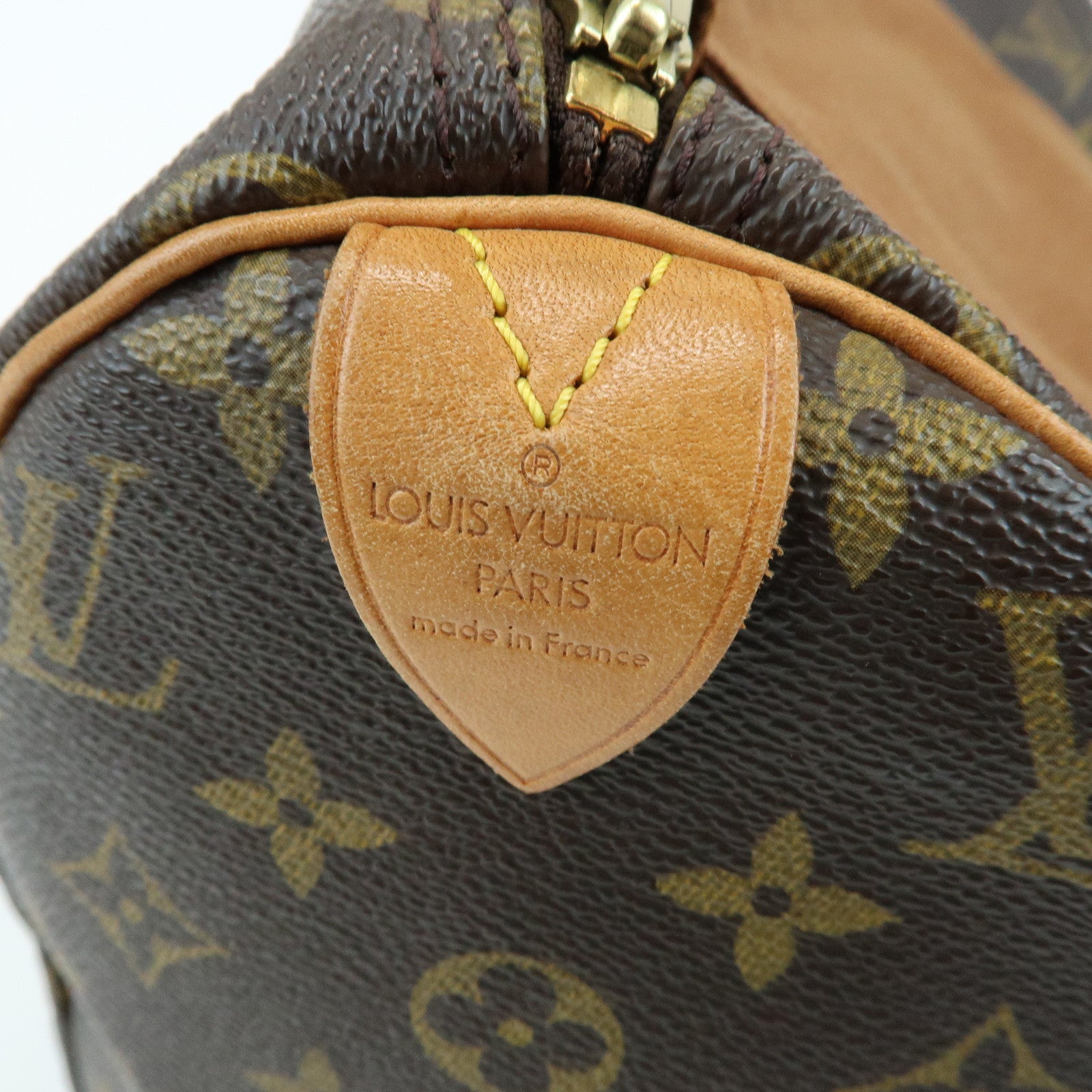 Louis Vuitton Monogram Speedy 30 Boston Bag Hand Bag Brown M41526
