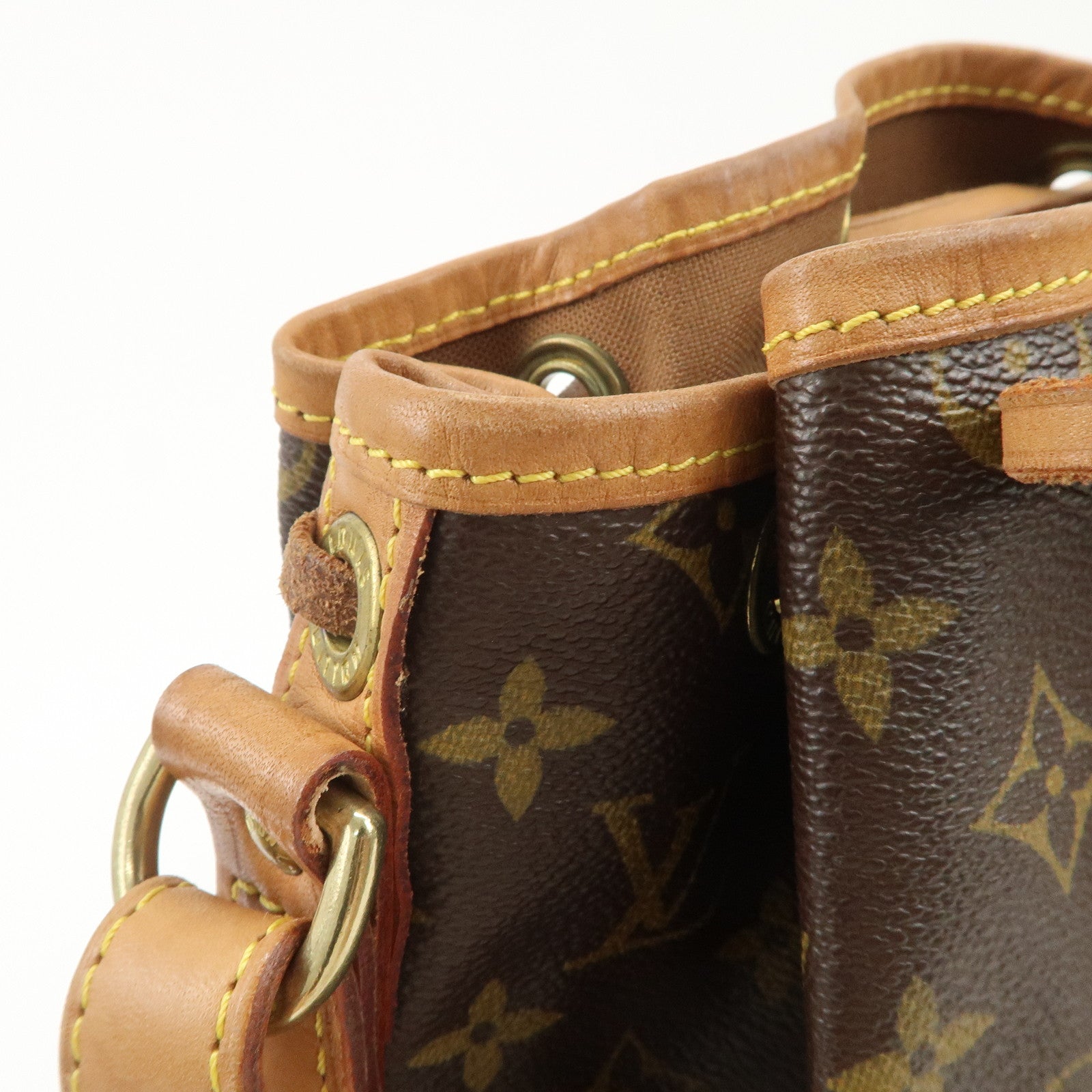 Louis Vuitton Monogram Noe Shoulder Bag Hand Bag Brown M42224