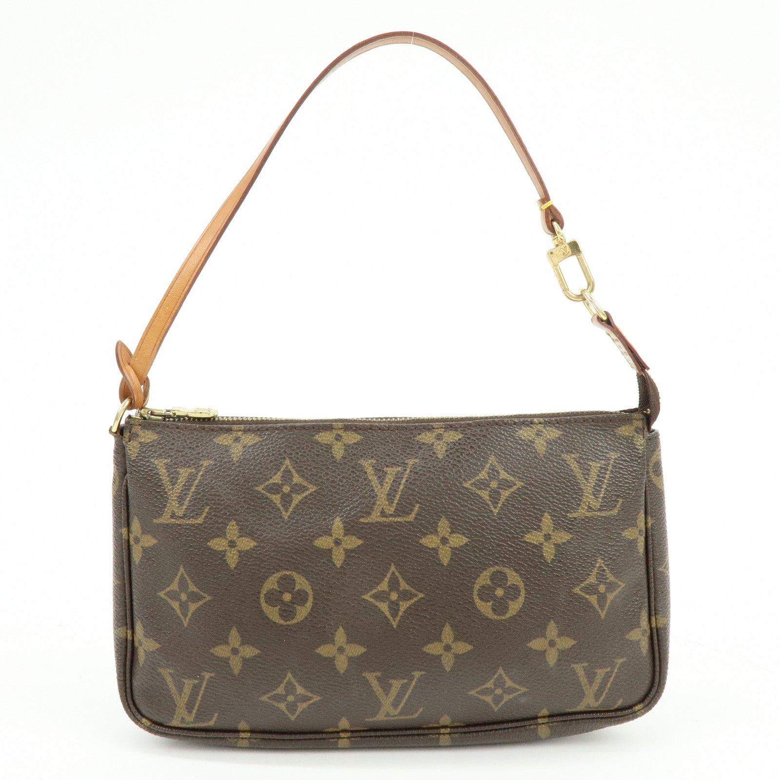 Louis Vuitton Monogram Pochette Accessoires Pouch Hand Bag M51980