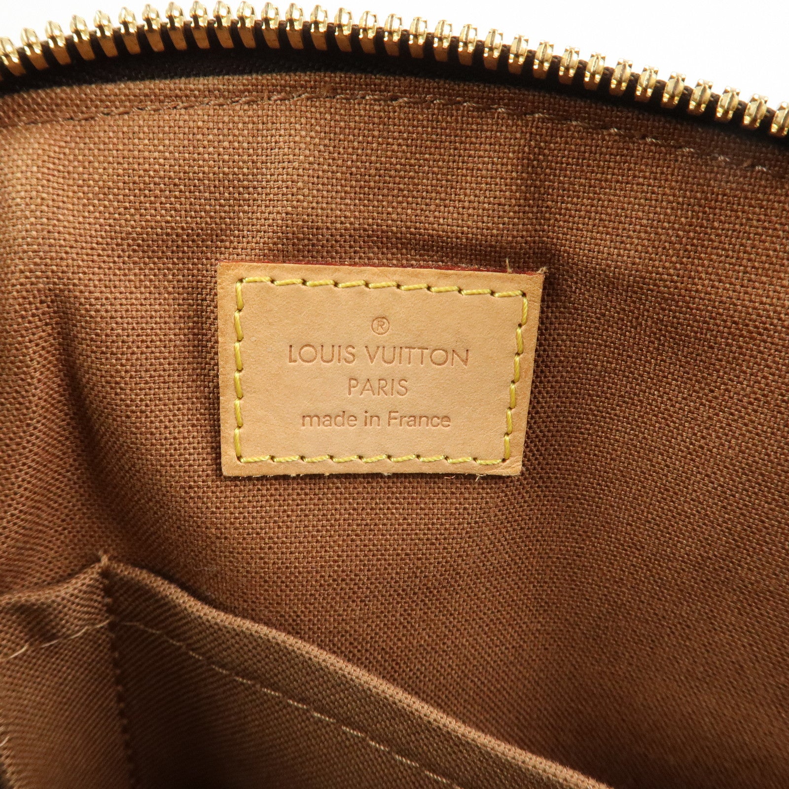 Louis Vuitton Monogram Tivoli PM Hand Bag Brown M40143