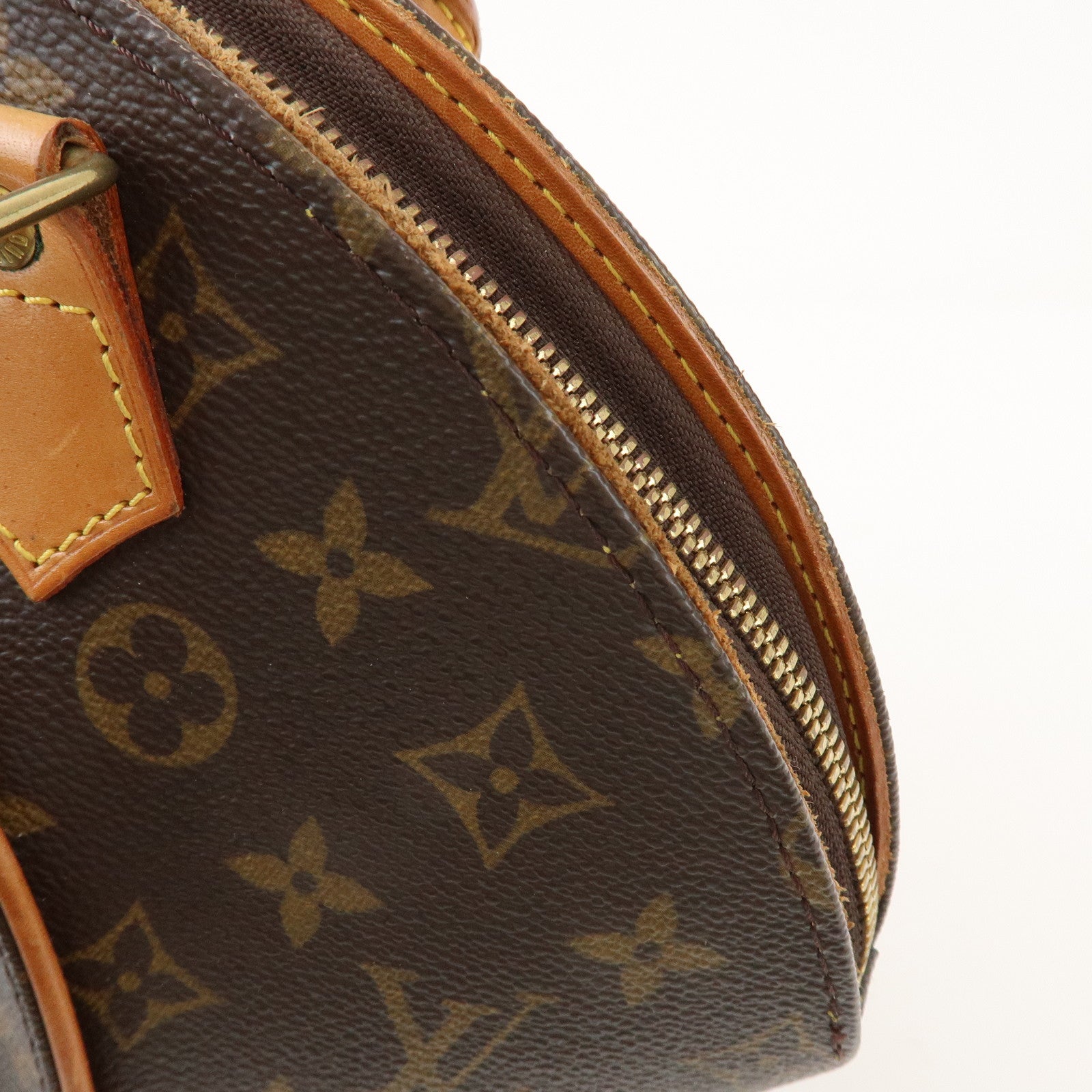 Louis Vuitton Monogram Ellipse PM Hand Bag Brown M51127