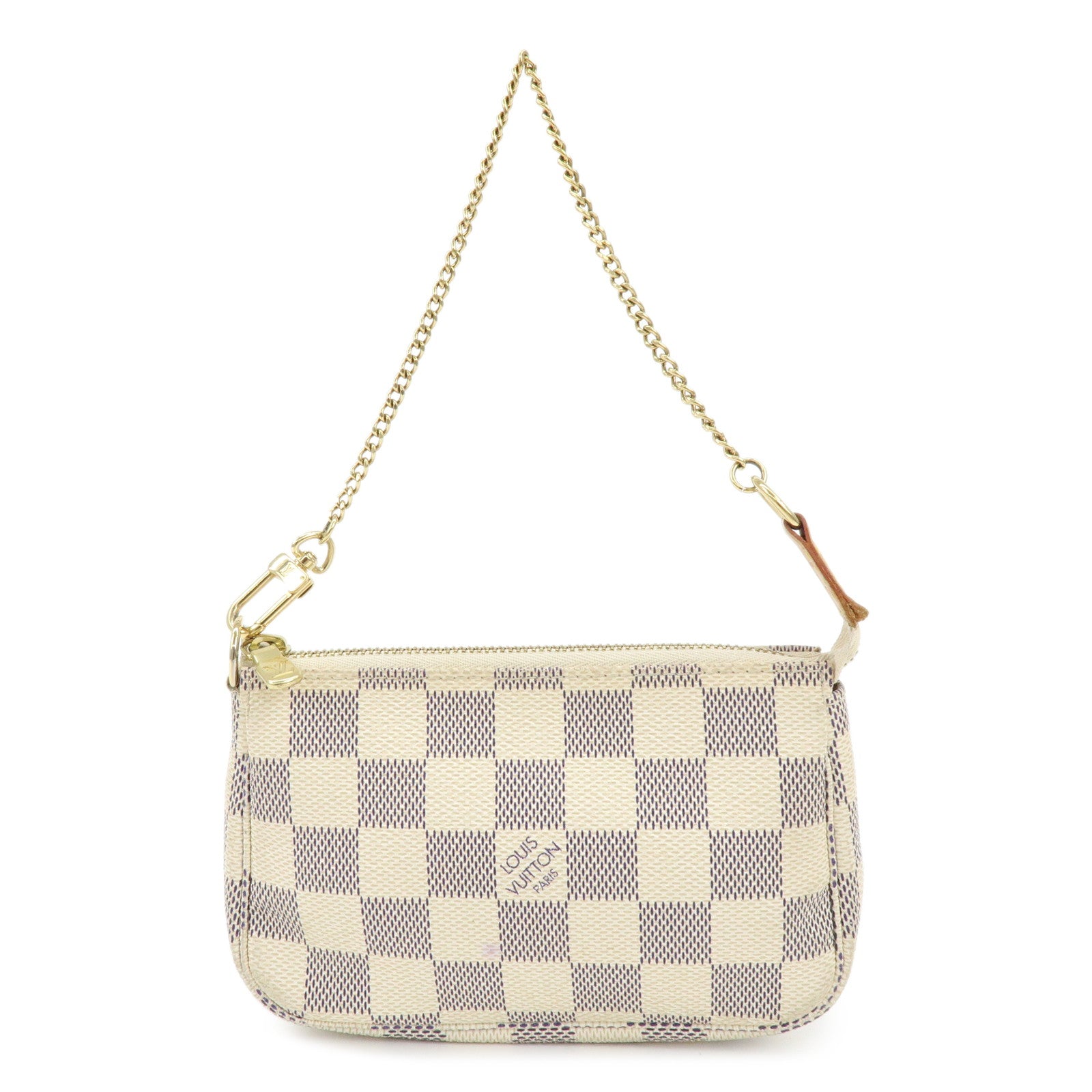 Louis Vuitton Damier Azur Mini Pochette Accesoire Pouch N58010