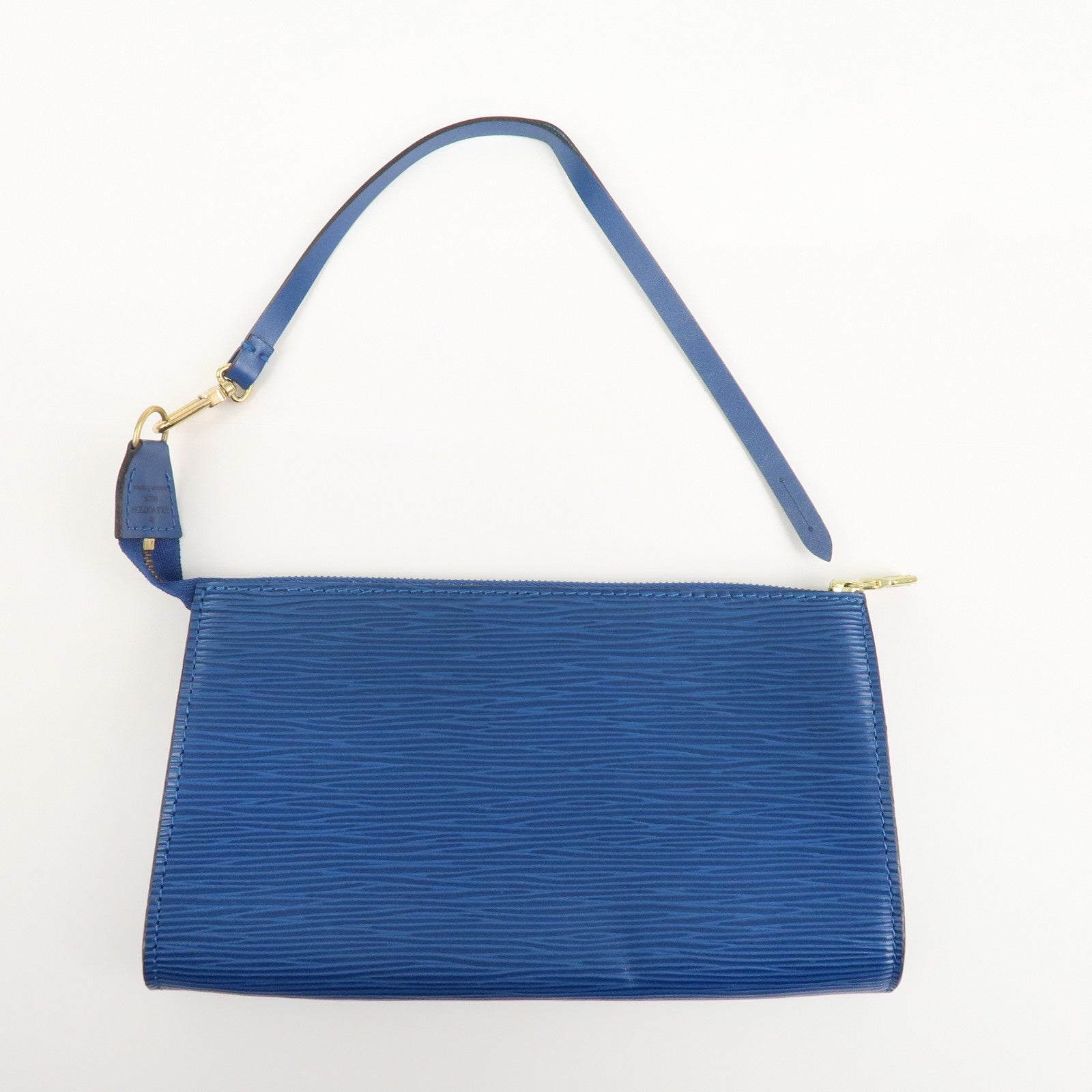 Louis Vuitton Epi Pochette Accessoires Pouch Toledo Blue M52945