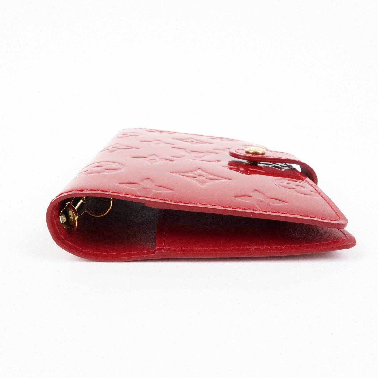 Louis Vuitton Monogram Vernis Agenda PM Pomme d'Amour Red R21016