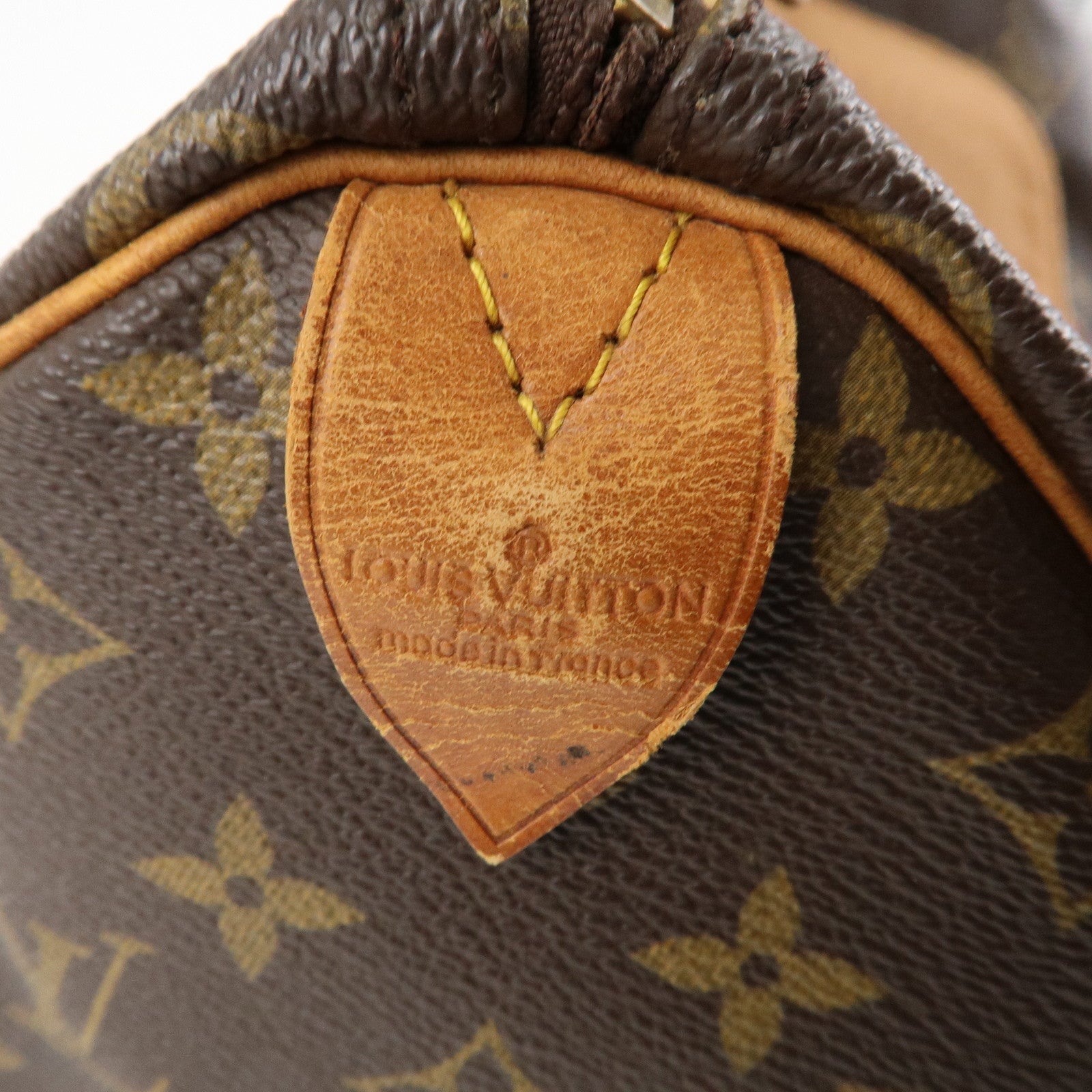 Louis Vuitton Monogram Speedy 30 Hand Bag Boston Bag M41526 Used