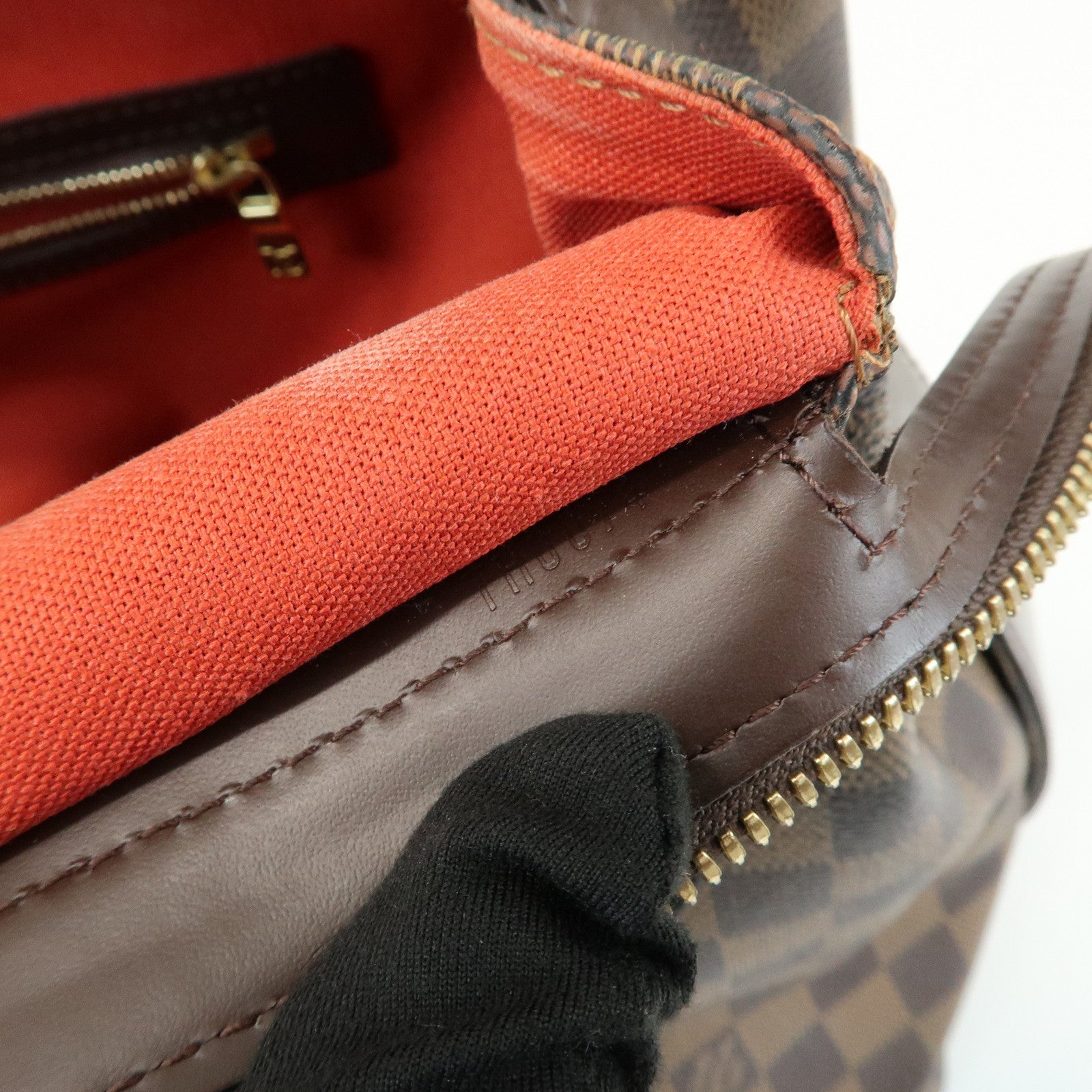 Louis Vuitton Damier Ebene Chelsea Canvas Shoulder Bag N51119