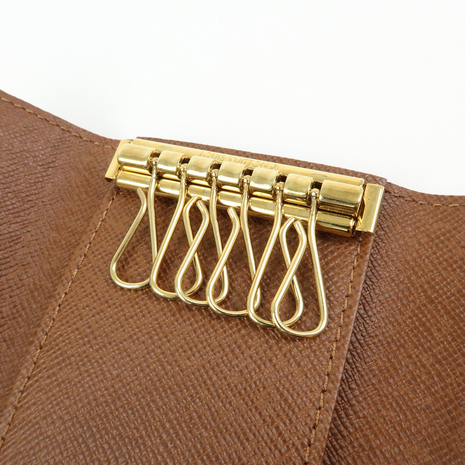 Louis Vuitton Monogram Multicles 6 Key Case Key Holder Brown M62630