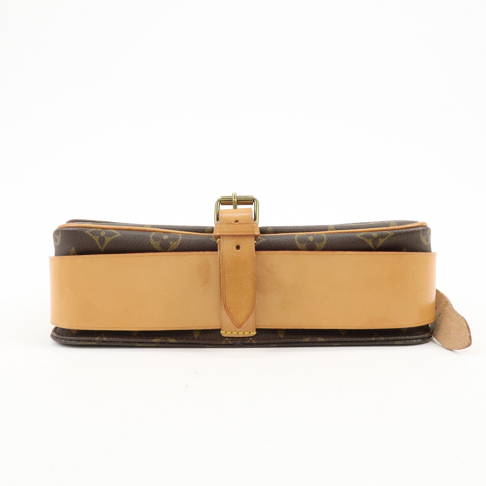 Louis Vuitton Monogram Cartouchiere GM Shoulder Bag Brown M51252