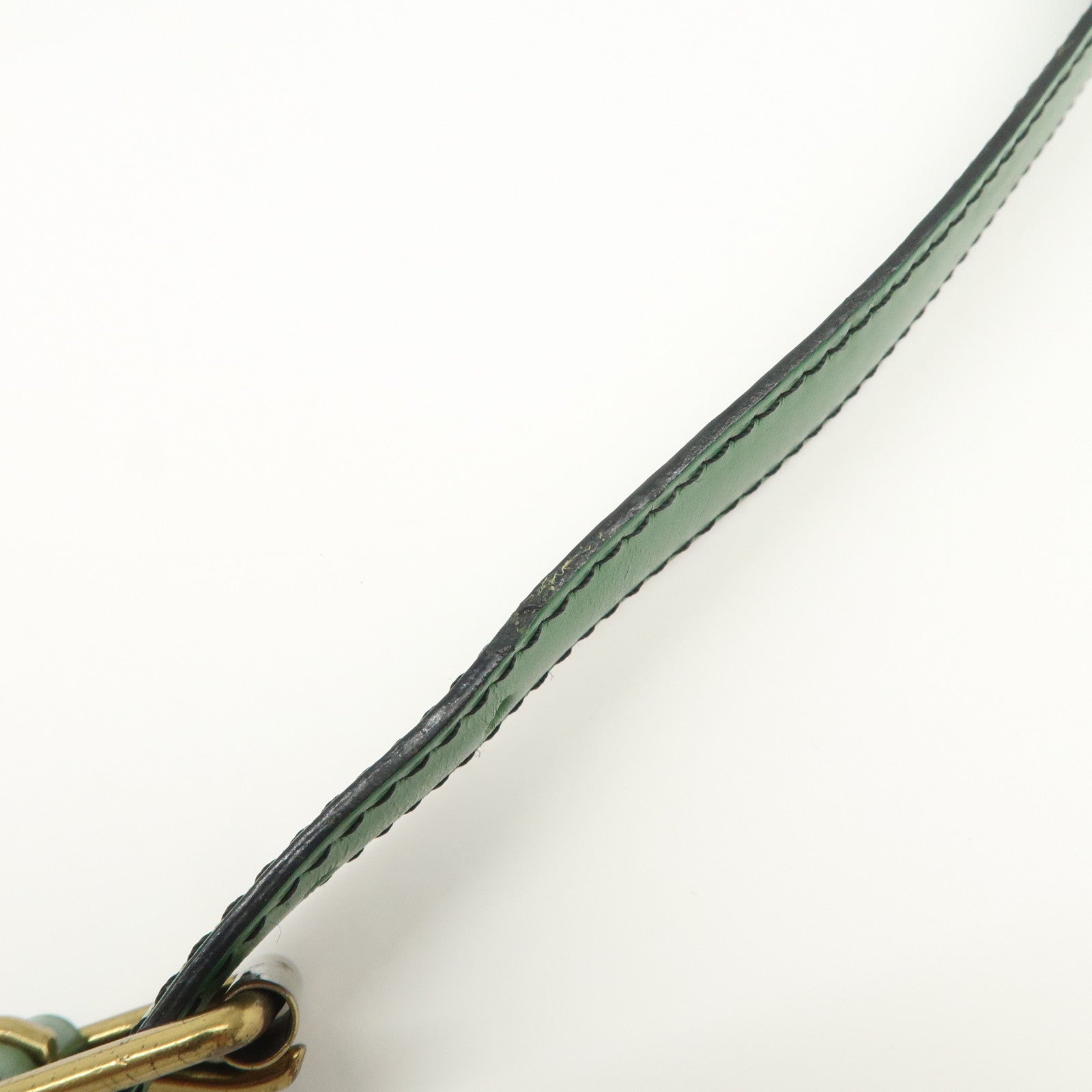 Louis Vuitton Epi Cartouchiere MM Shoulder Bag Borneo Green M52244