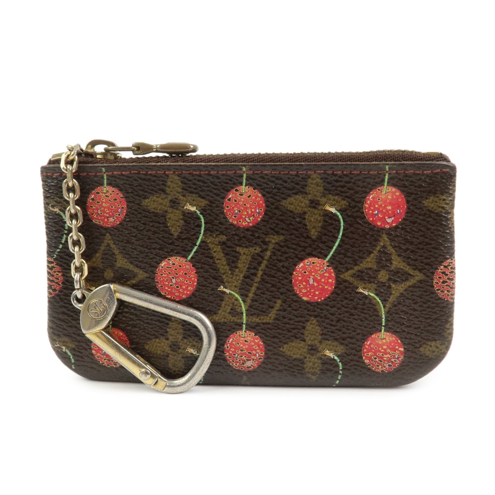 Louis Vuitton Monogram Cherry Pochette Cles Coin Case M95042