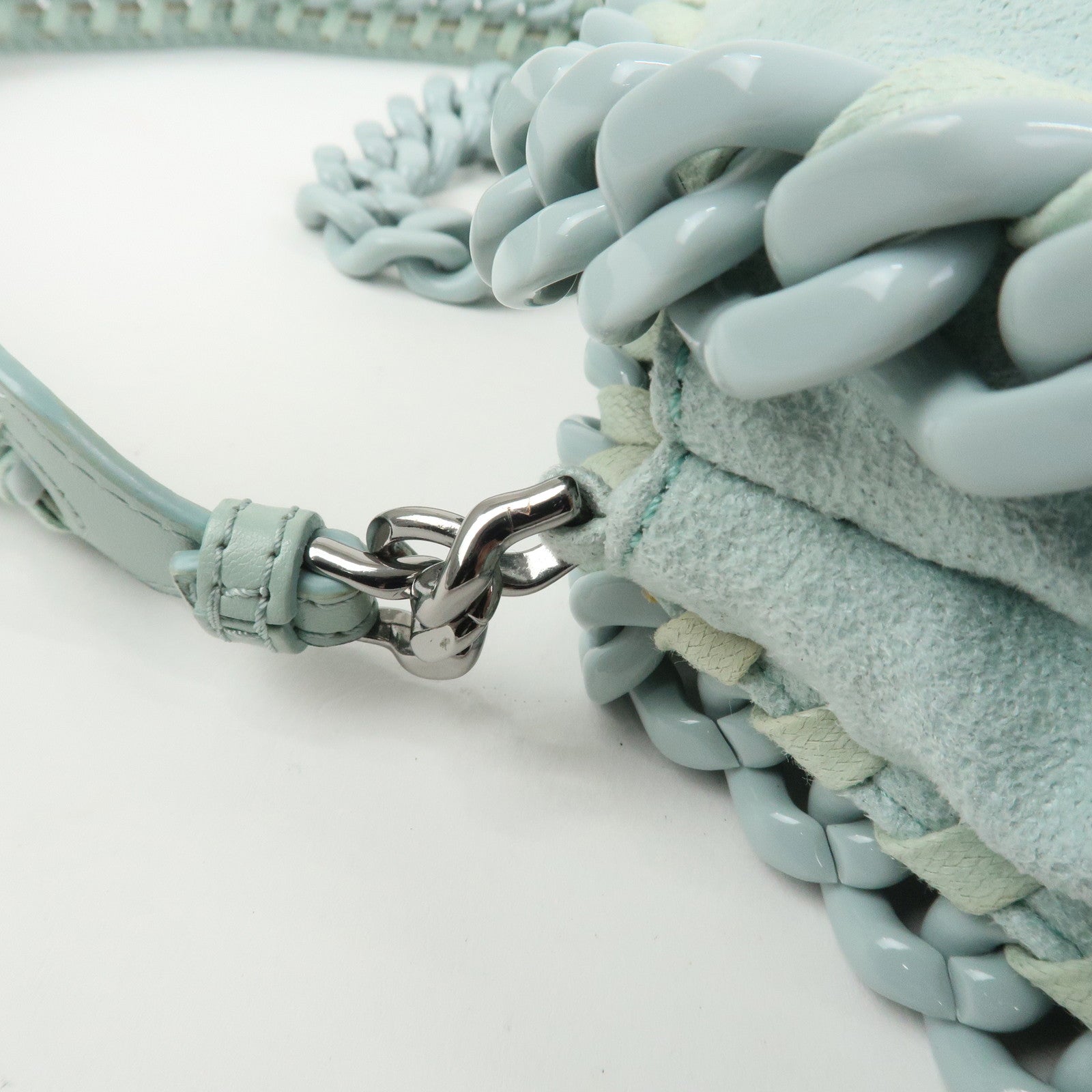 STELLA MCCARTNEY Polyester Falabella Bag Shoulder Bag Light Blue