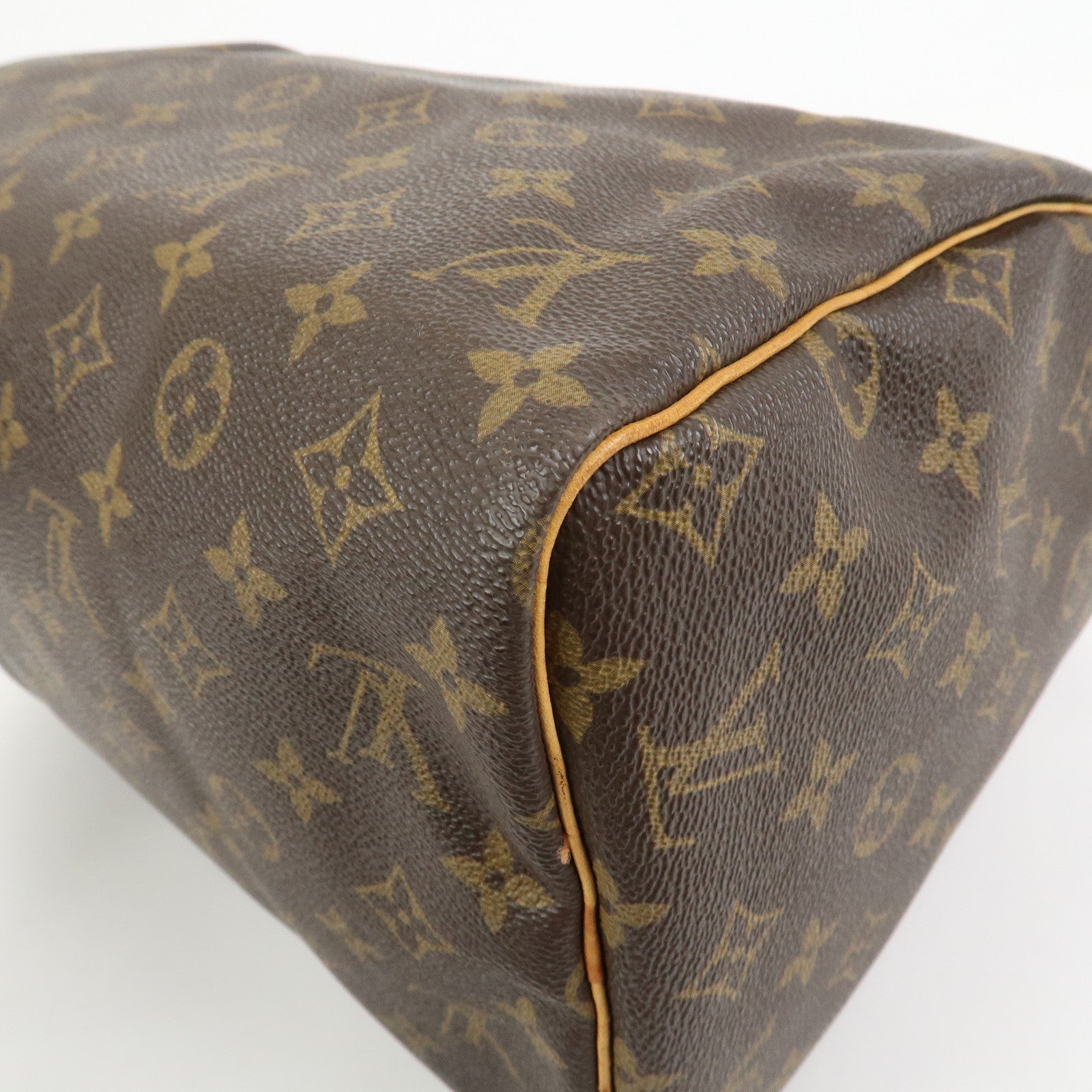 Louis Vuitton Monogram Speedy 30 Boston Bag Hand Bag Brown M41526