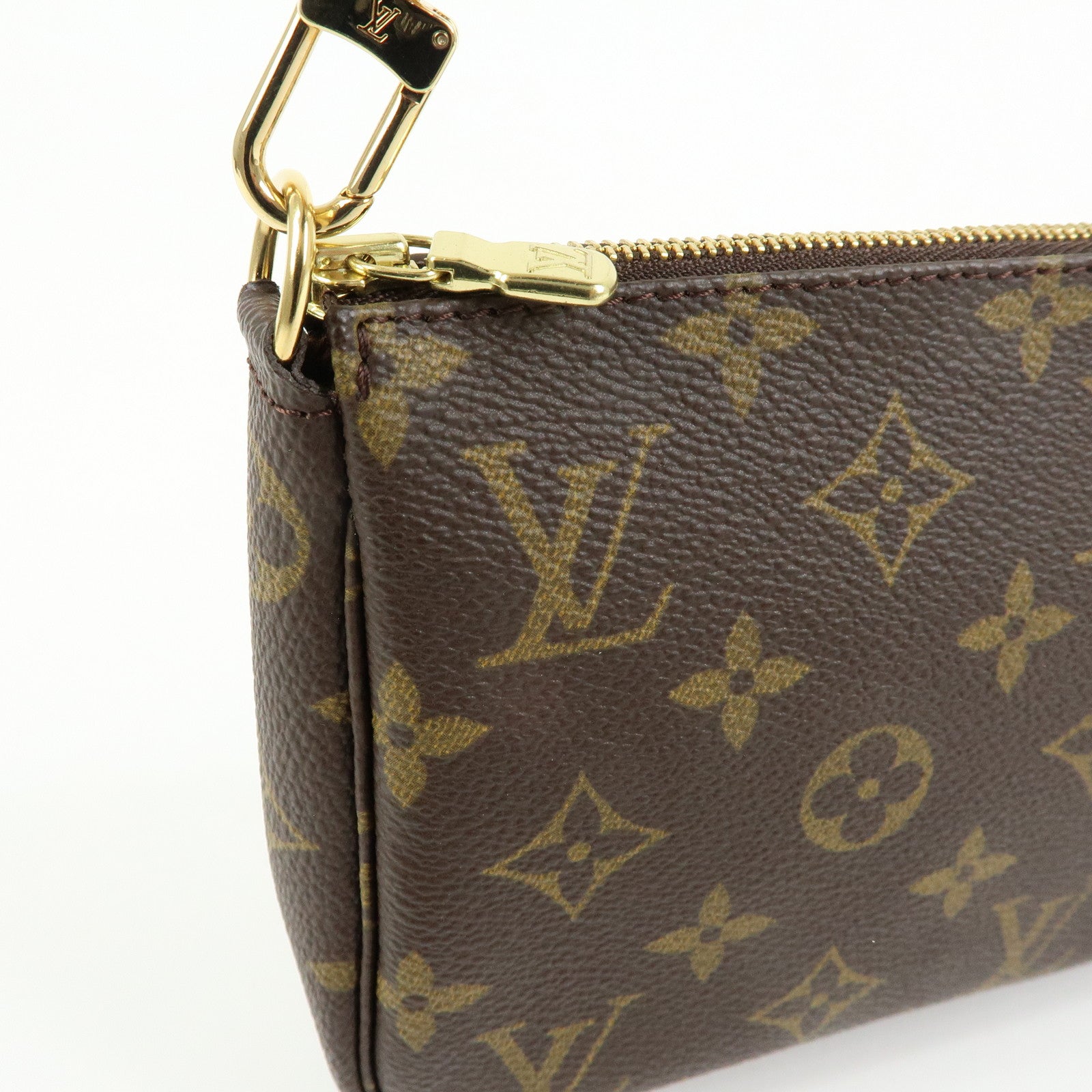 Louis Vuitton Monogram Pochette Accessoires Pouch Hand Bag M51980