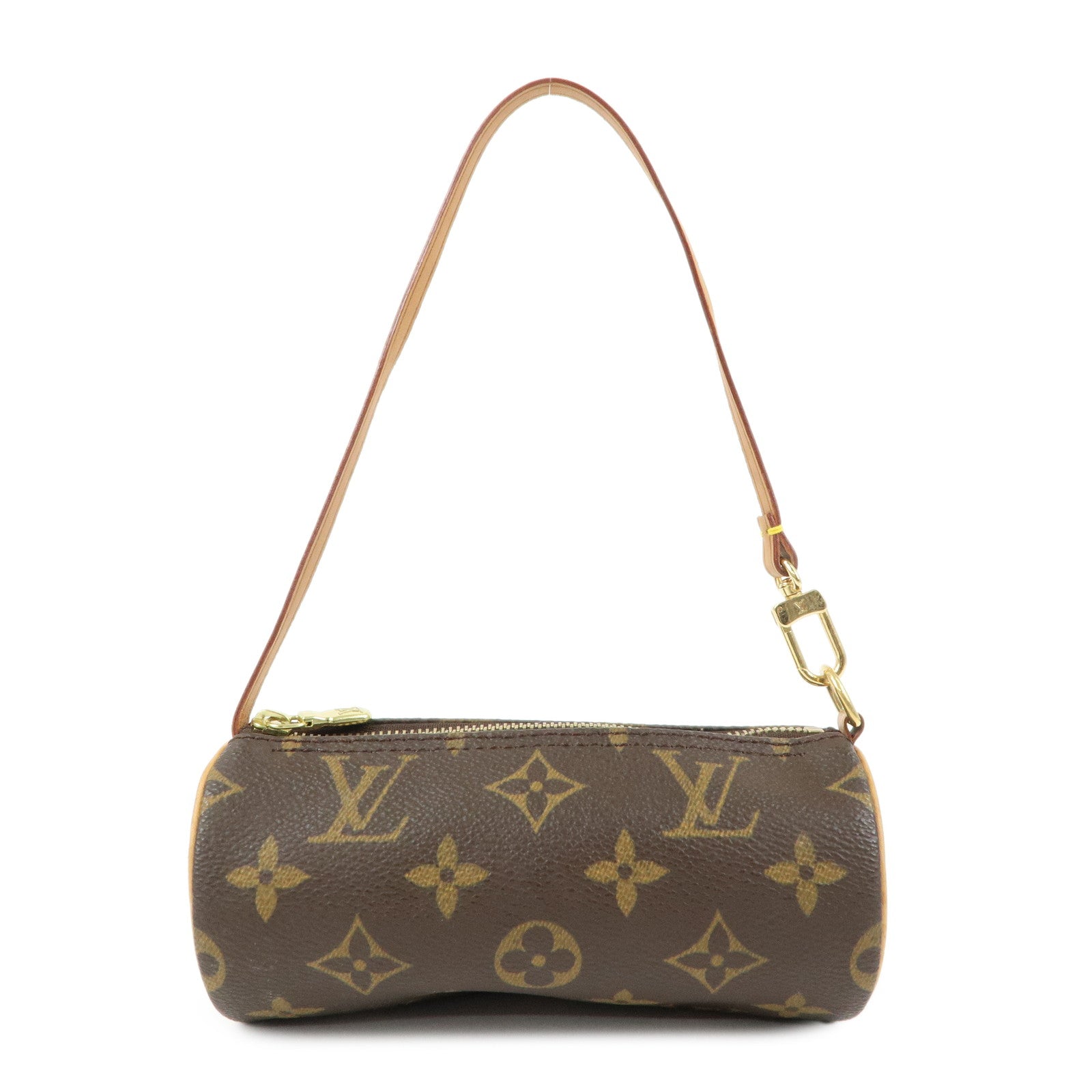 Louis Vuitton Monogram Canvas Leather Mini Pouch for Papillon Bag