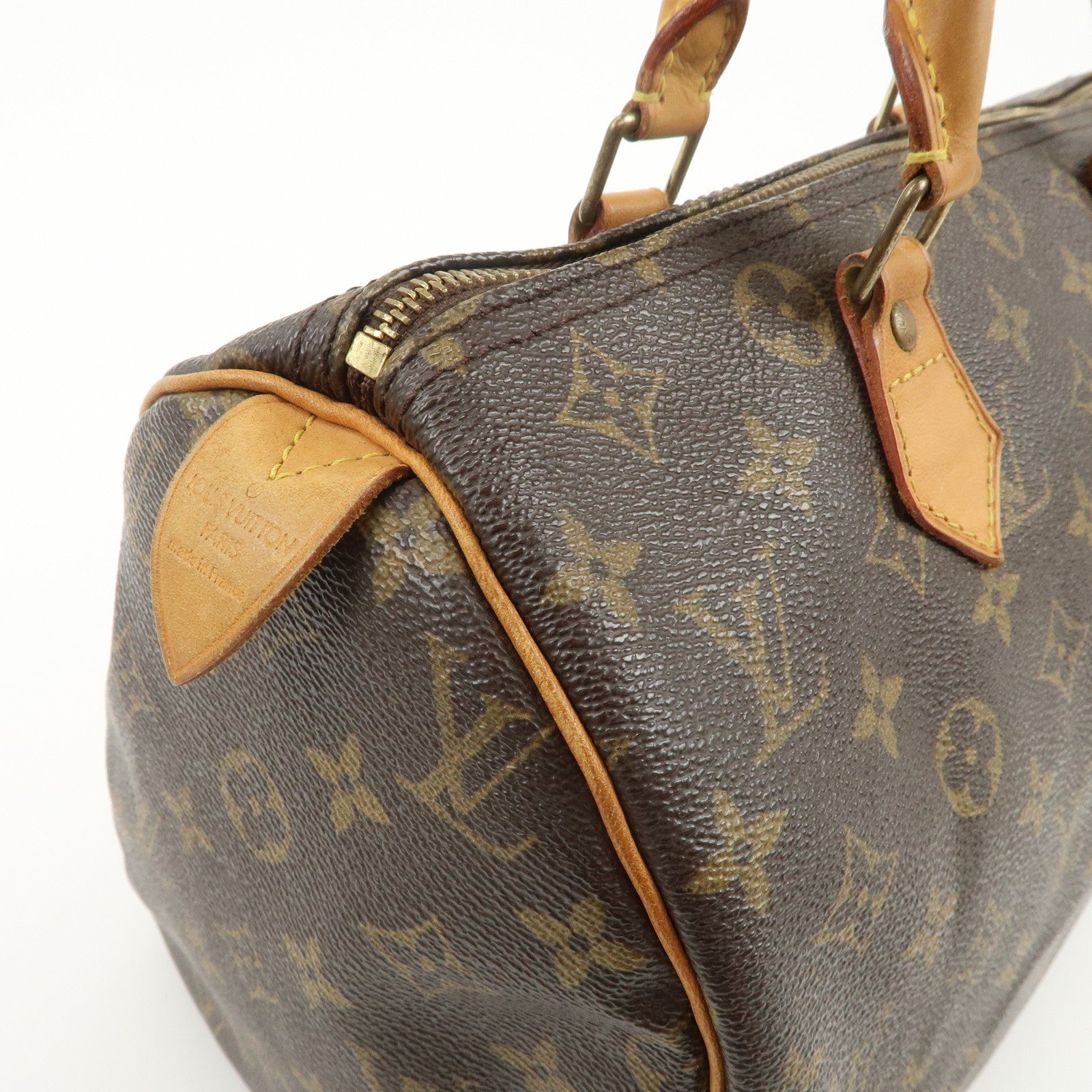 Louis Vuitton Monogram Speedy 30 Boston Bag Hand Bag Brown M41526