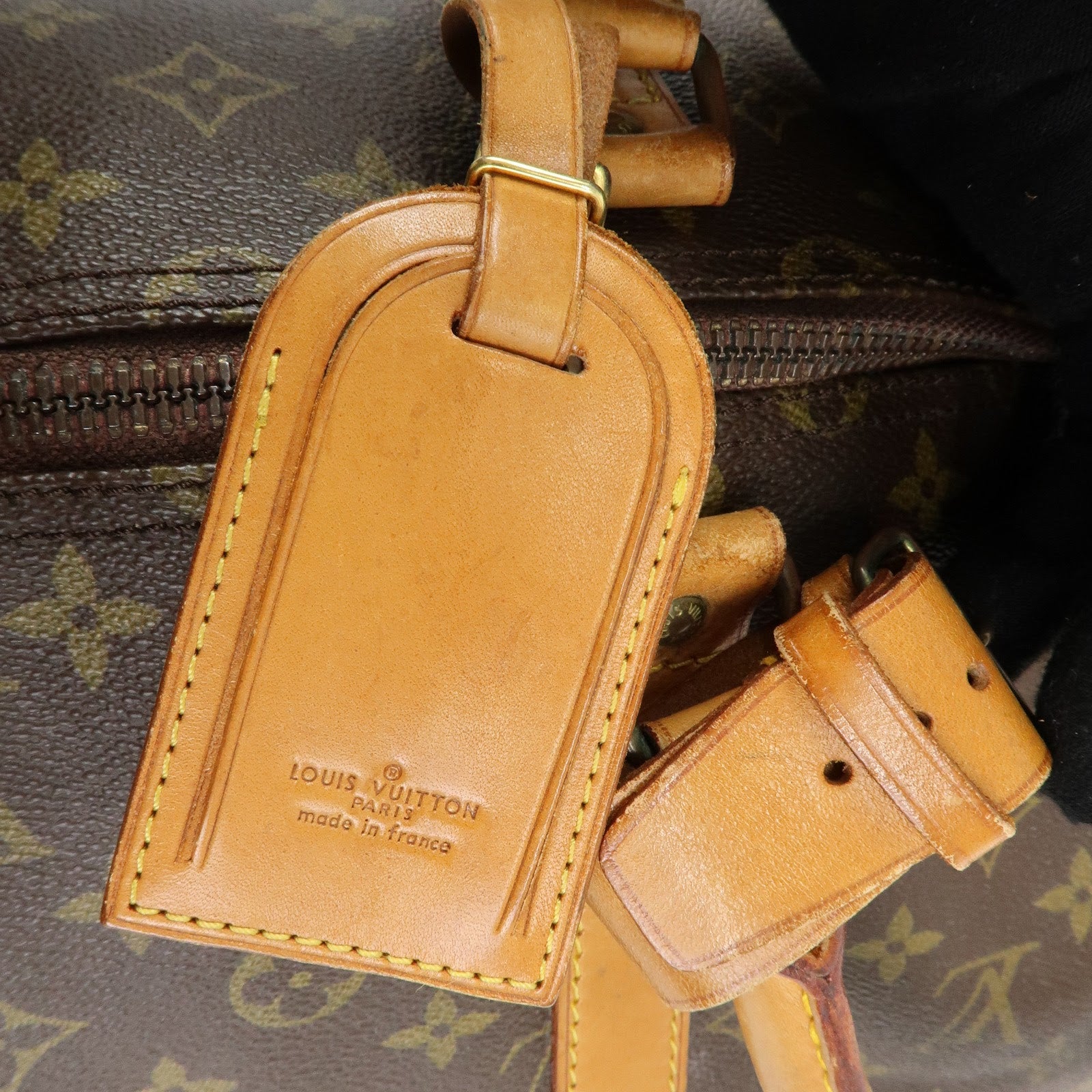 Louis Vuitton Monogram Keep All 55 Boston Bag Brown M41424