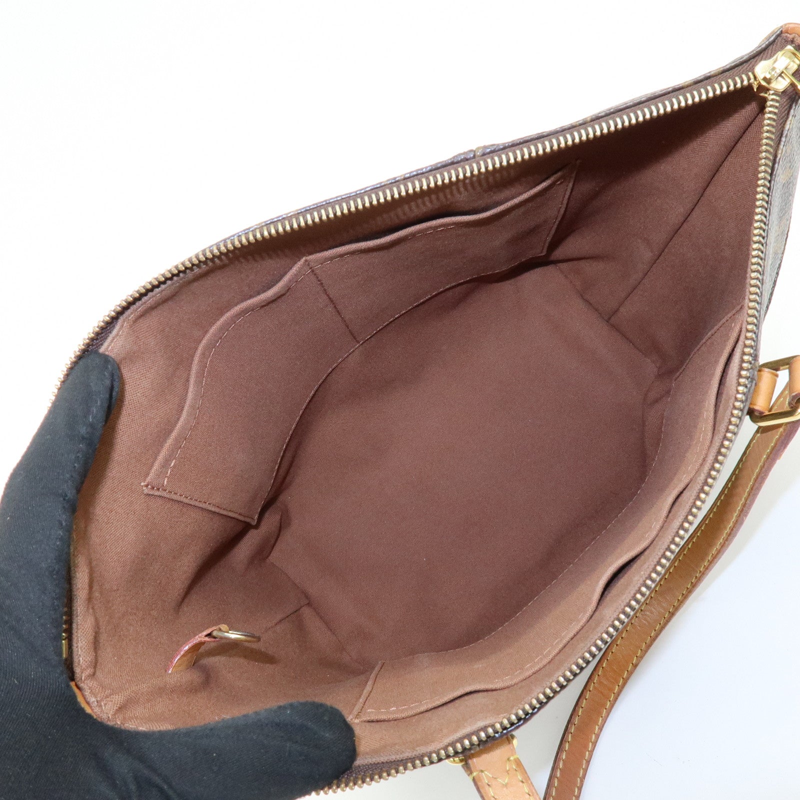 Louis Vuitton Monogram Totally PM Shoulder Bag Brown M56688