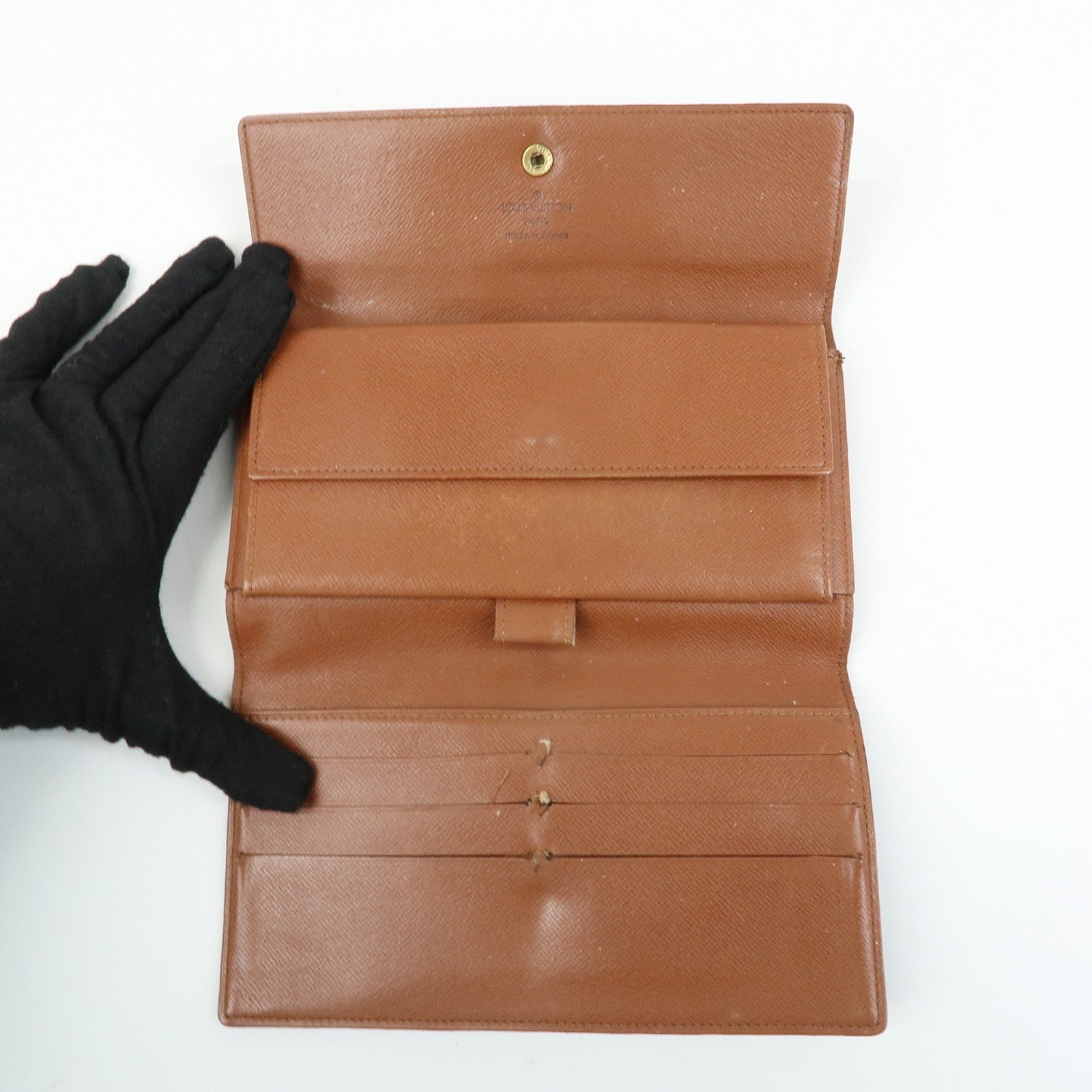 Louis Vuitton Set of 2 Monogram Canvas Wallet M61217/M61665