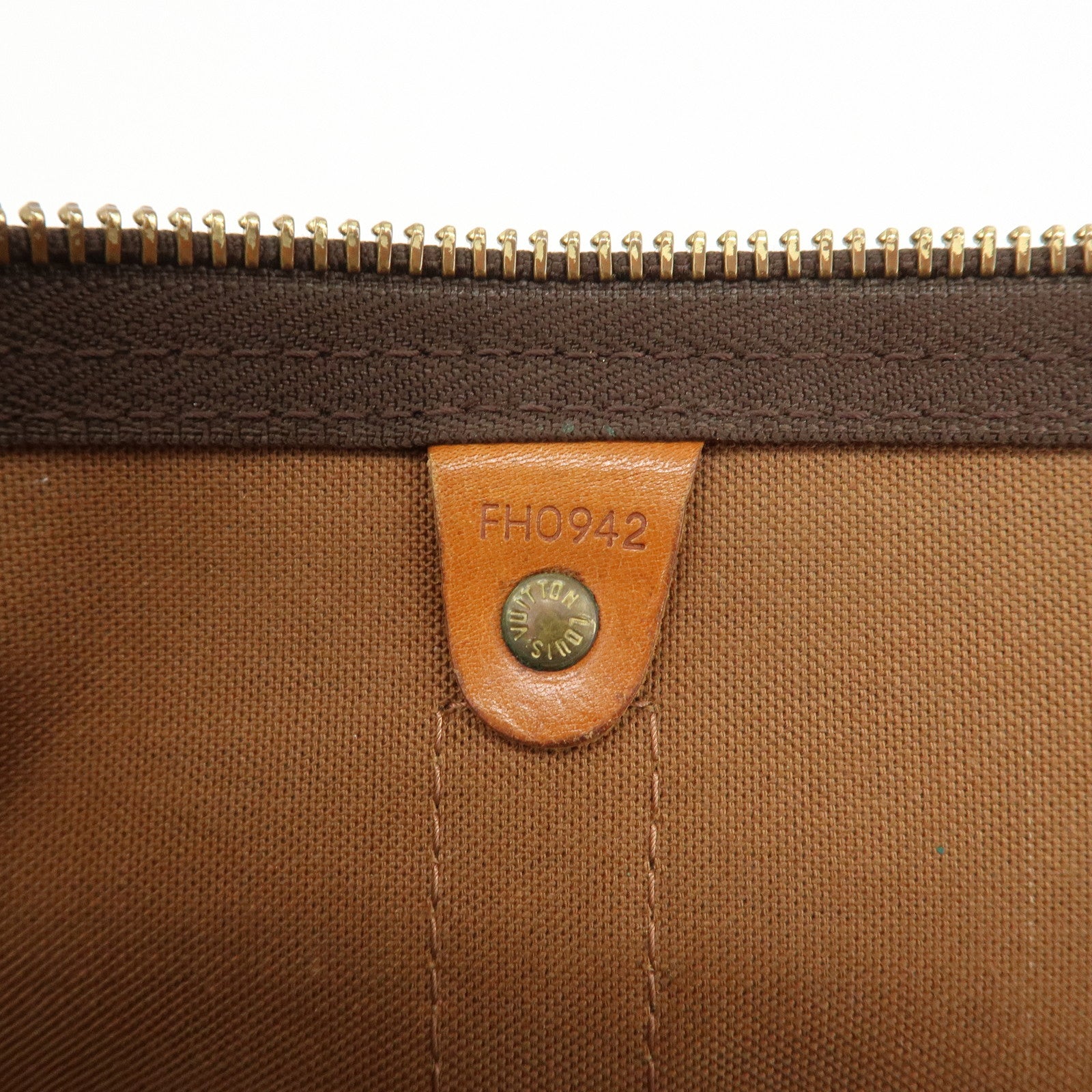 Louis Vuitton Monogram Keep All 45 Boston Bag Travel Bag M41428