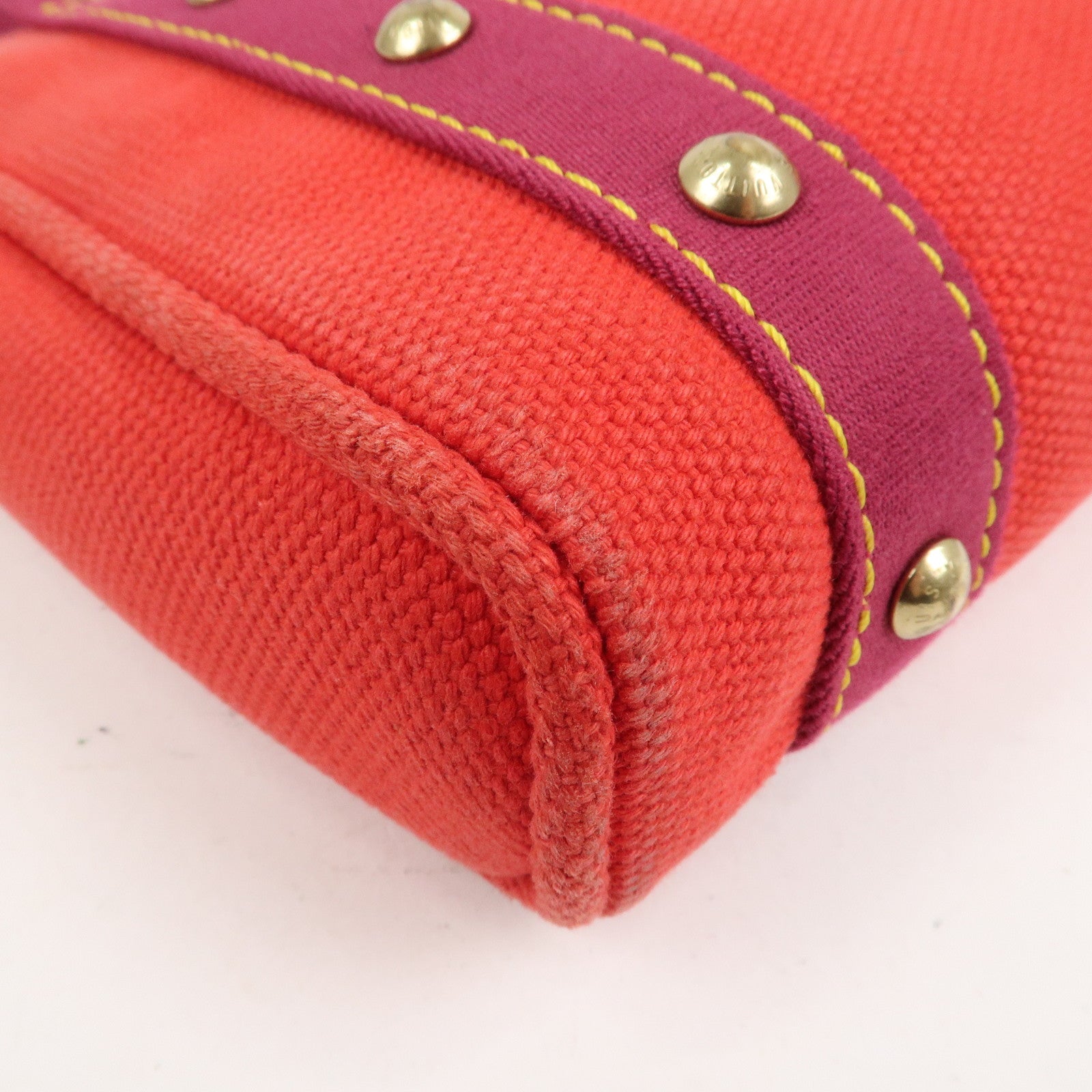 Louis Vuitton Antigua Cabas PM Hand Bag Rouge M40037