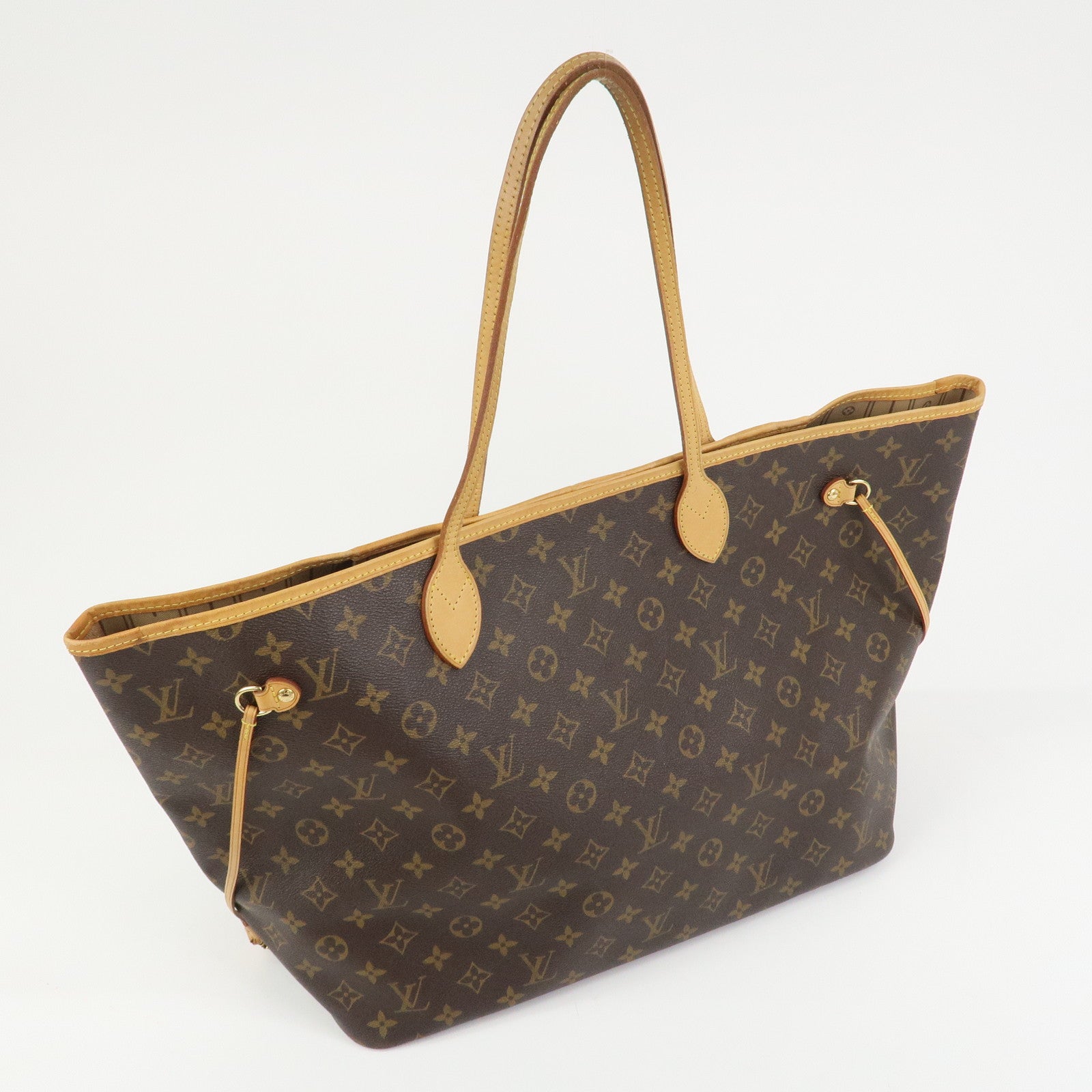 Louis Vuitton Monogram Neverfull GM Tote Bag Brown M40157
