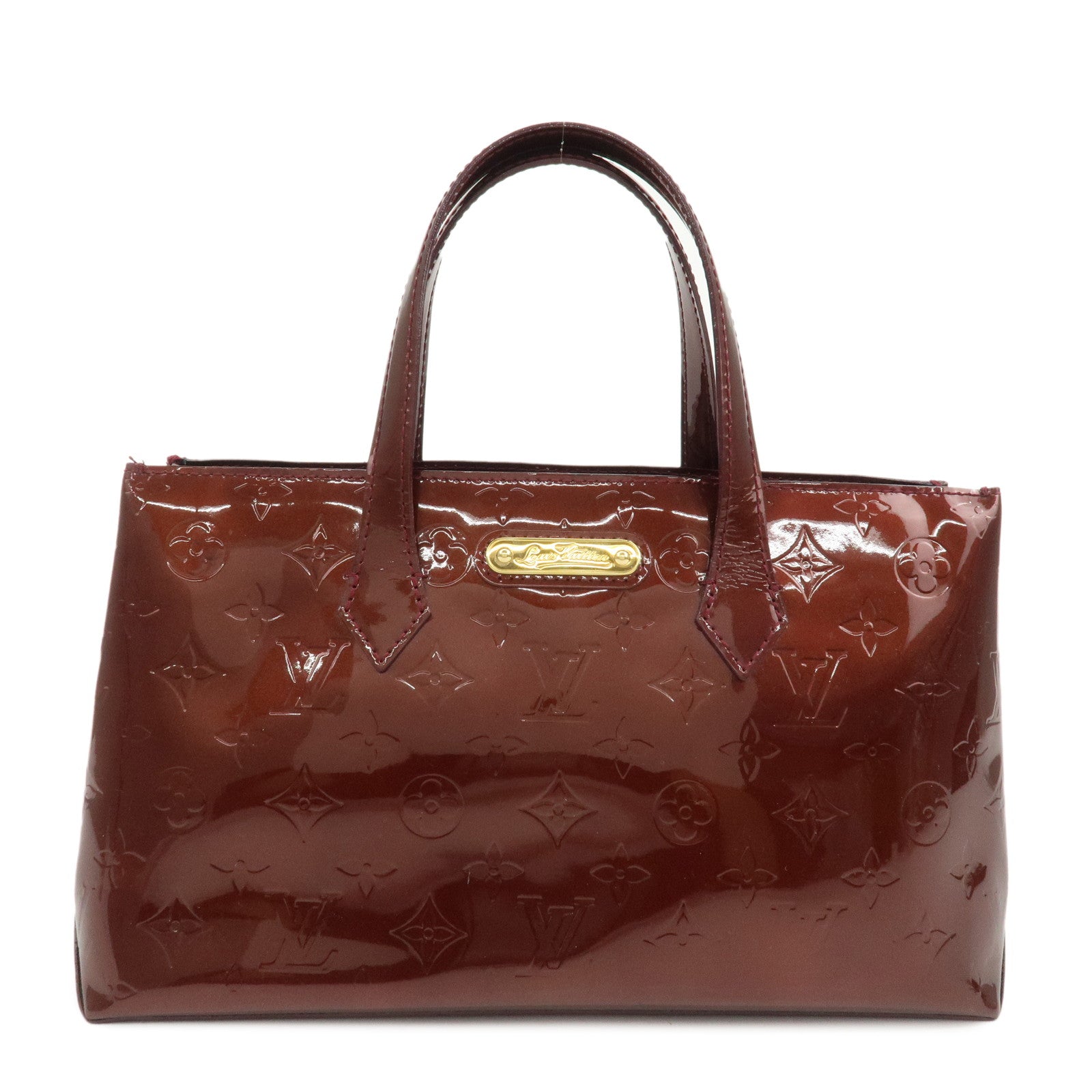 Louis Vuitton Monogram Vernis Wilshire PM Rouge Faurviste M91644