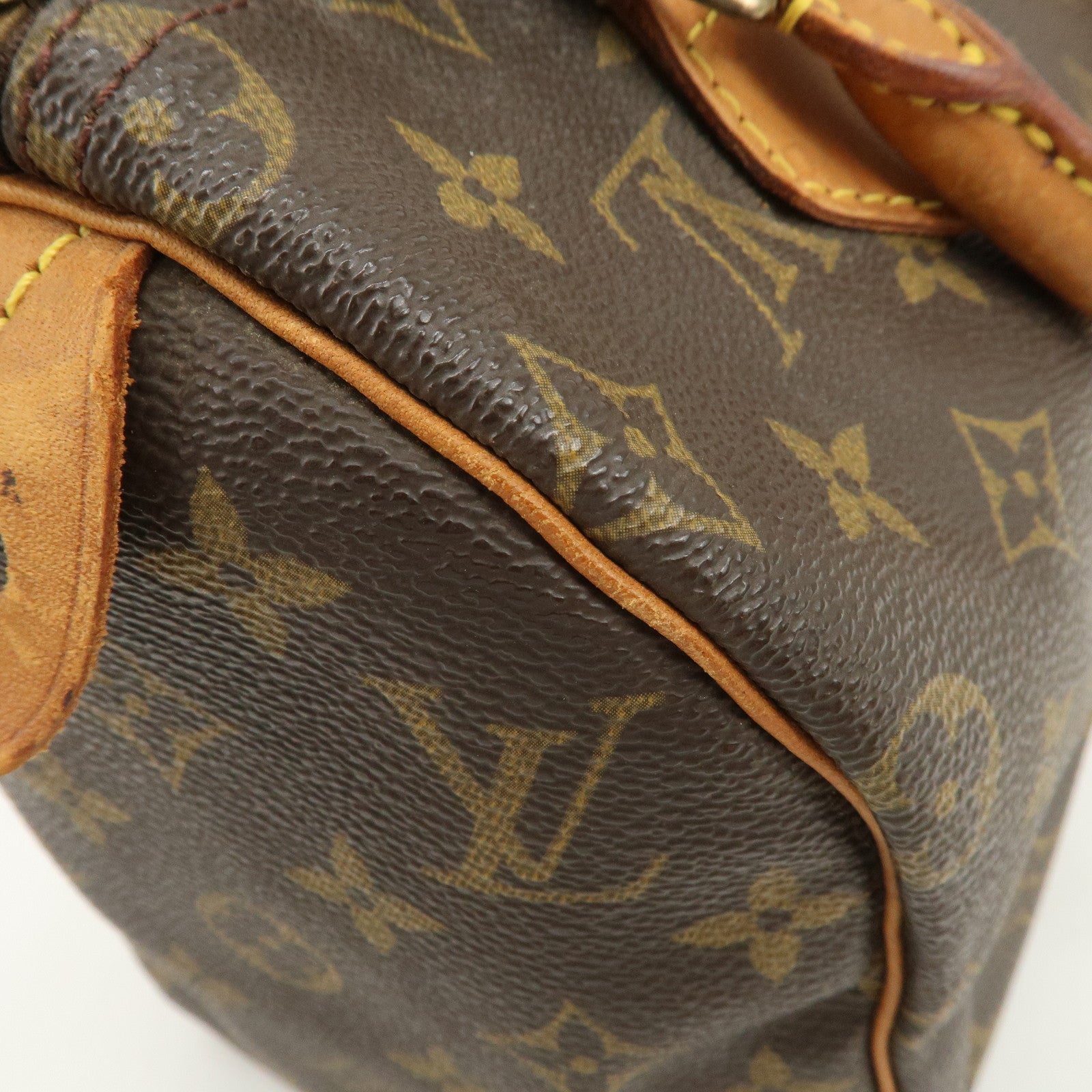 Louis Vuitton Monogram Speedy 25 Boston Bag Hand Bag Brown M41528