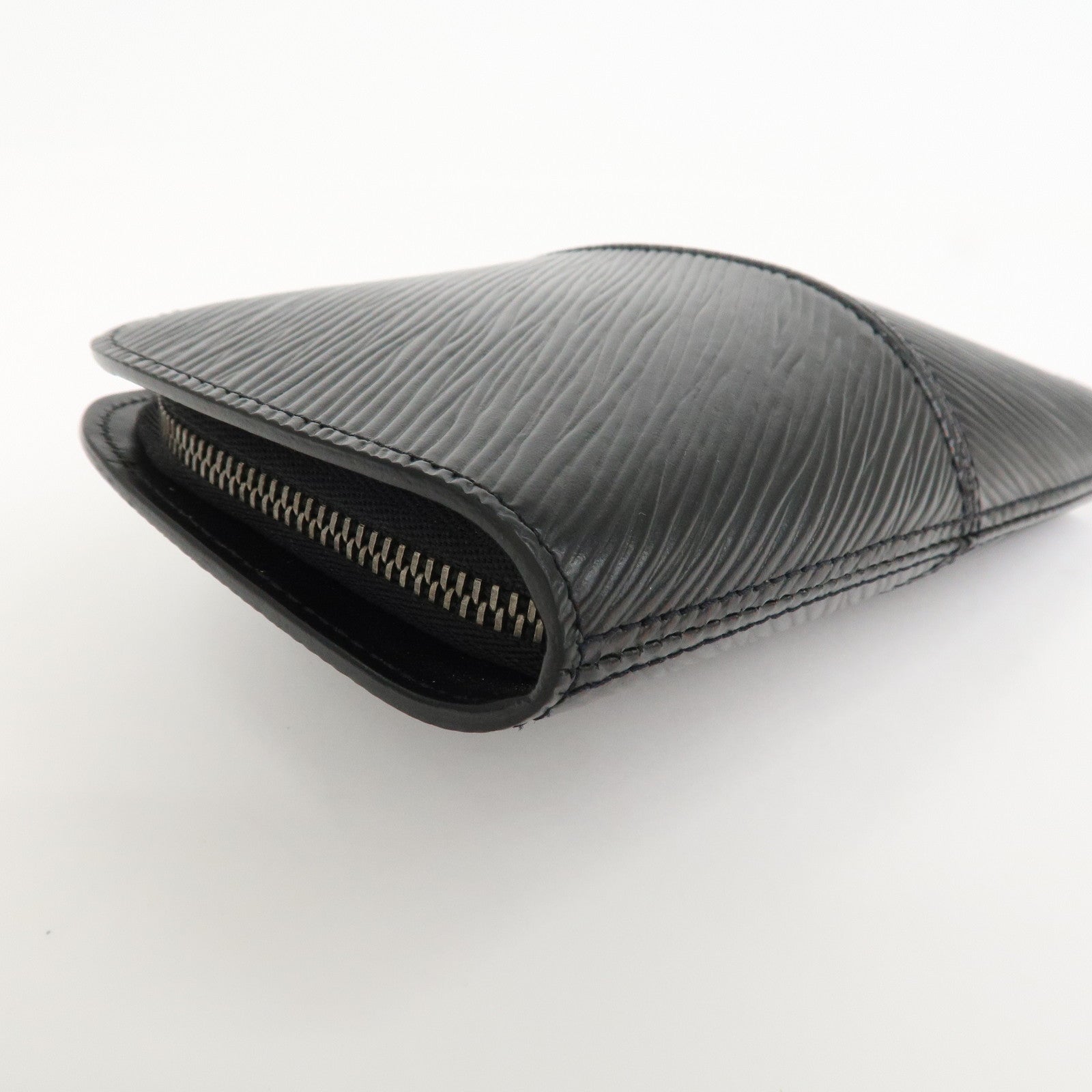 Louis Vuitton EpiZ Epi Leather Portefeuille Coin Case Noir M63442