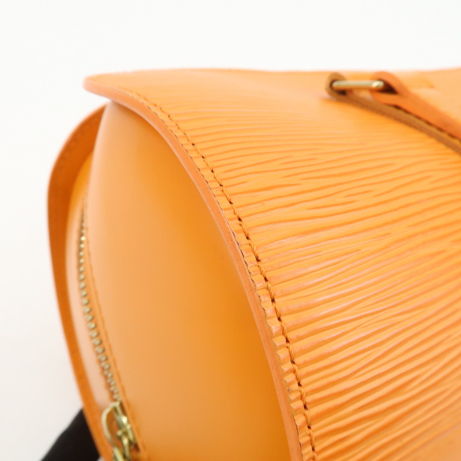 Louis Vuitton Epi Soufflot Hand Bag Mandarin Orange M5222H