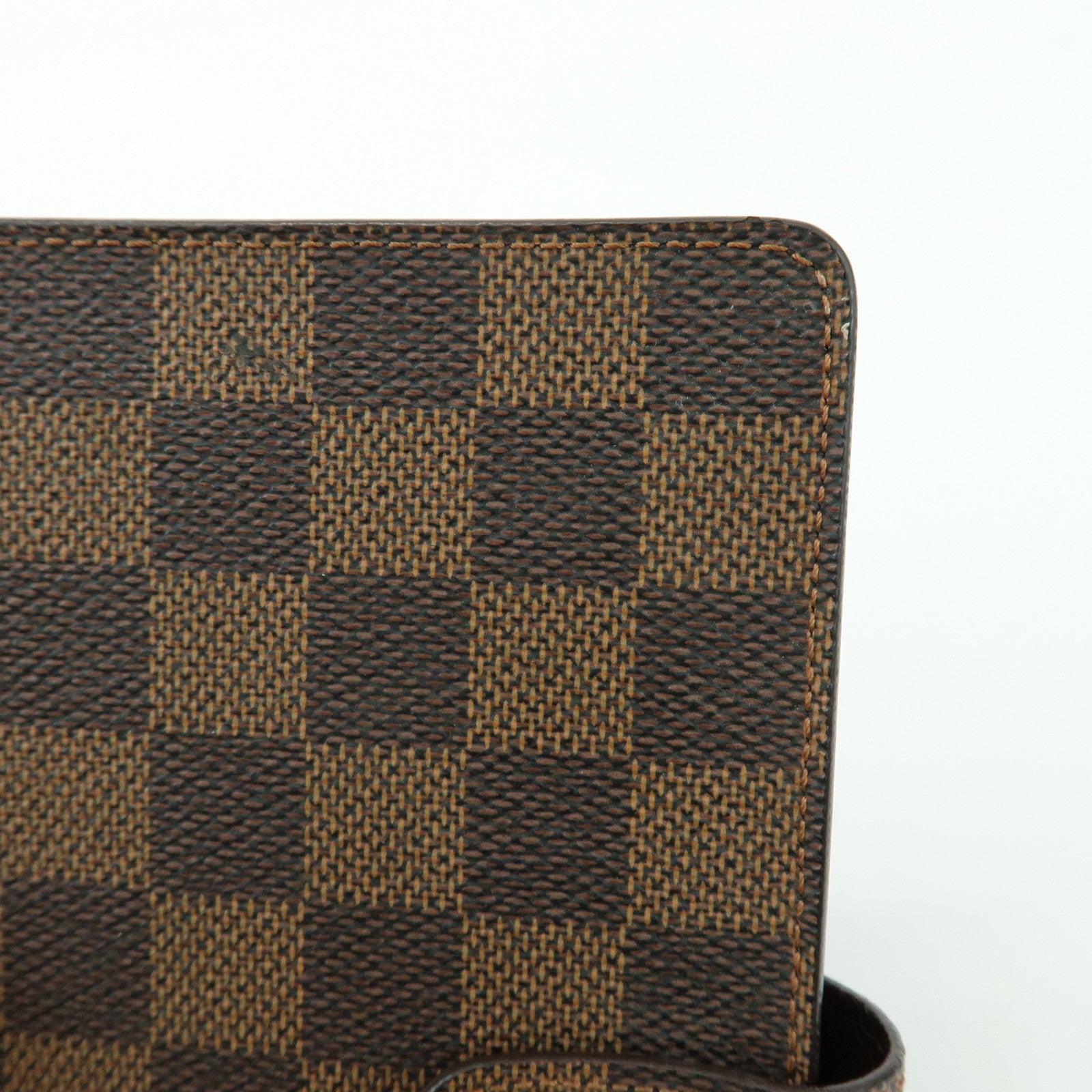 Louis Vuitton Damier Agenda GM Canvas Planner Cover Ebene R20107