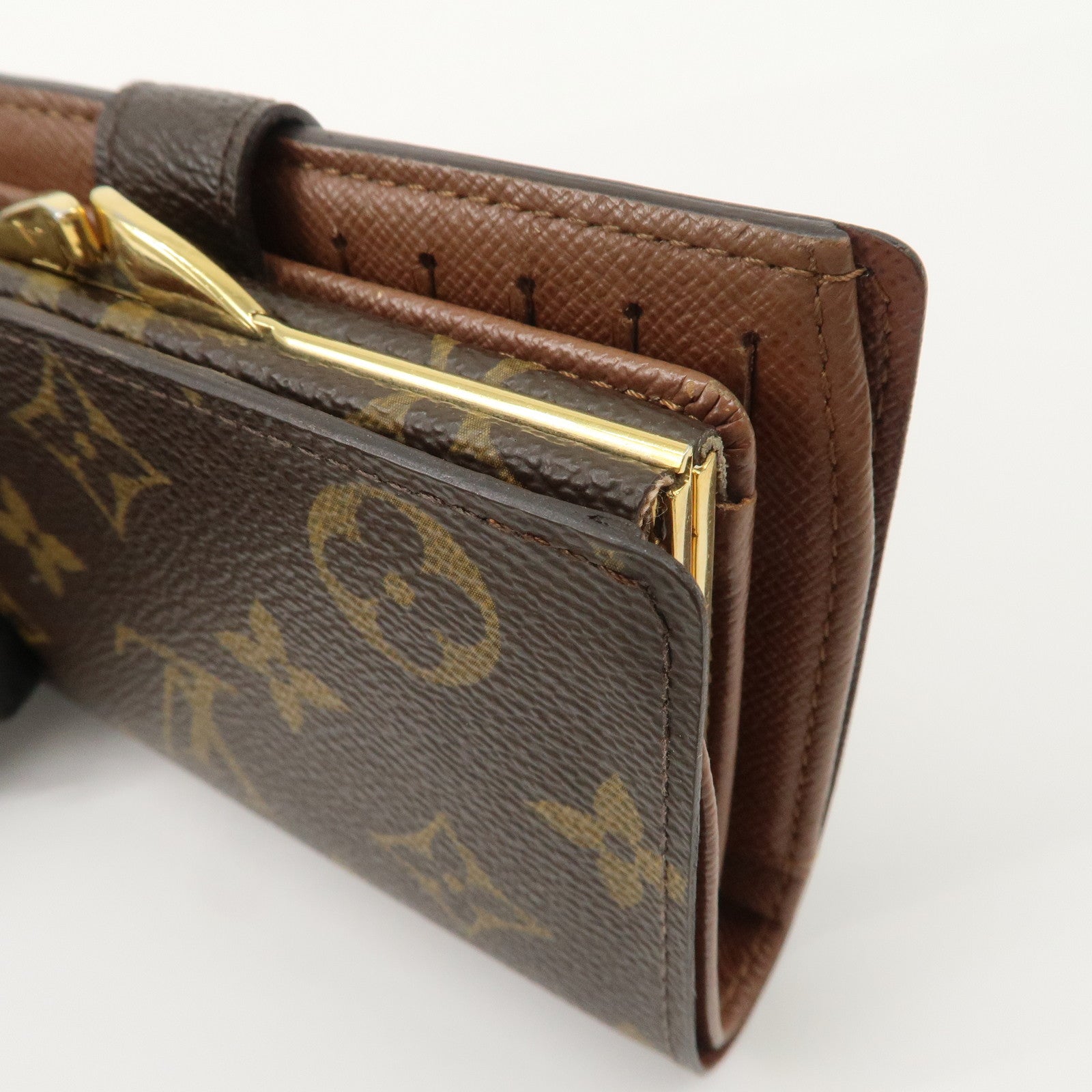 Louis Vuitton Monogram Portefeuille Viennois Wallet Brown M61674