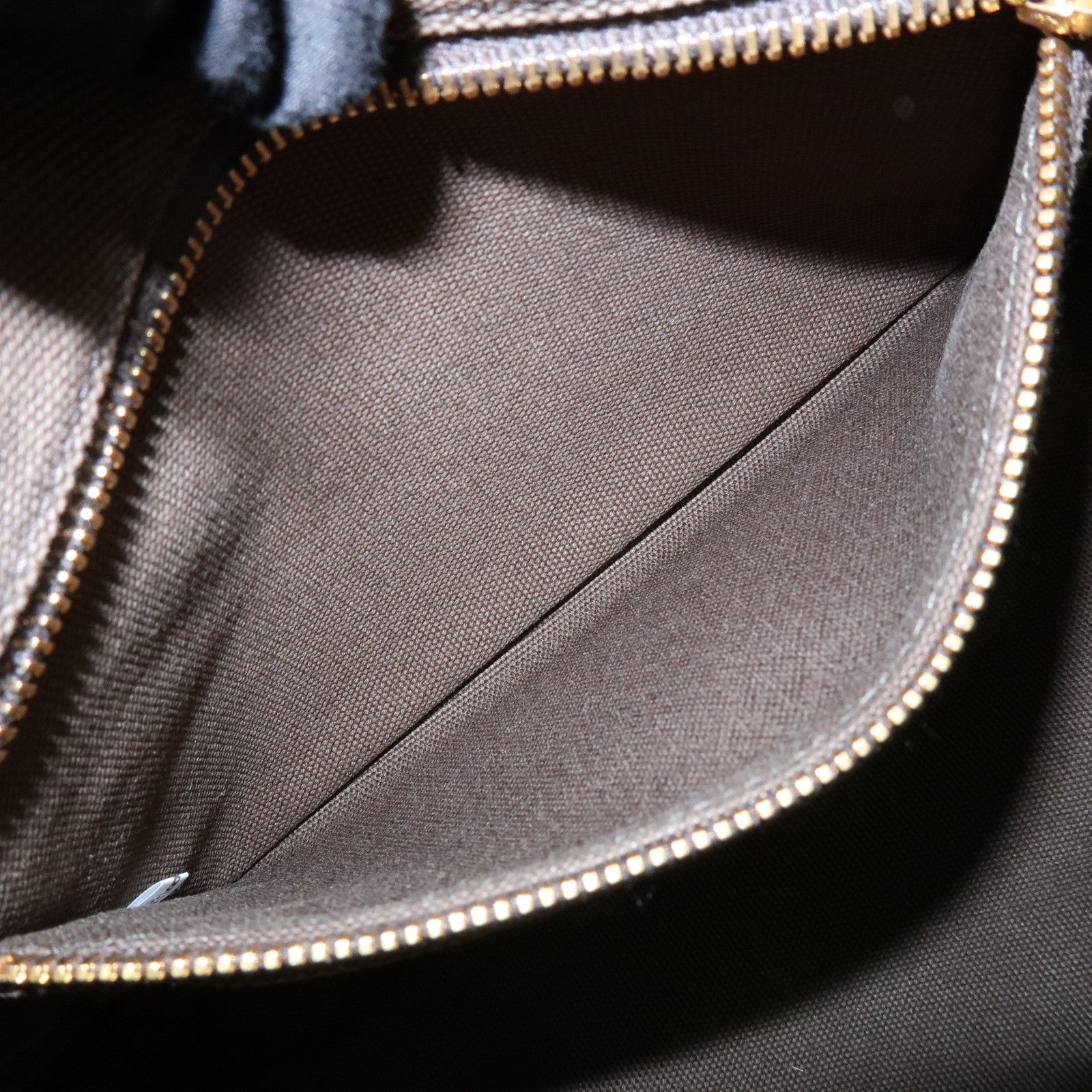 PRADA Canapa Mini Triangle Logo Canvas Tote Hand Bag Khaki BN2439