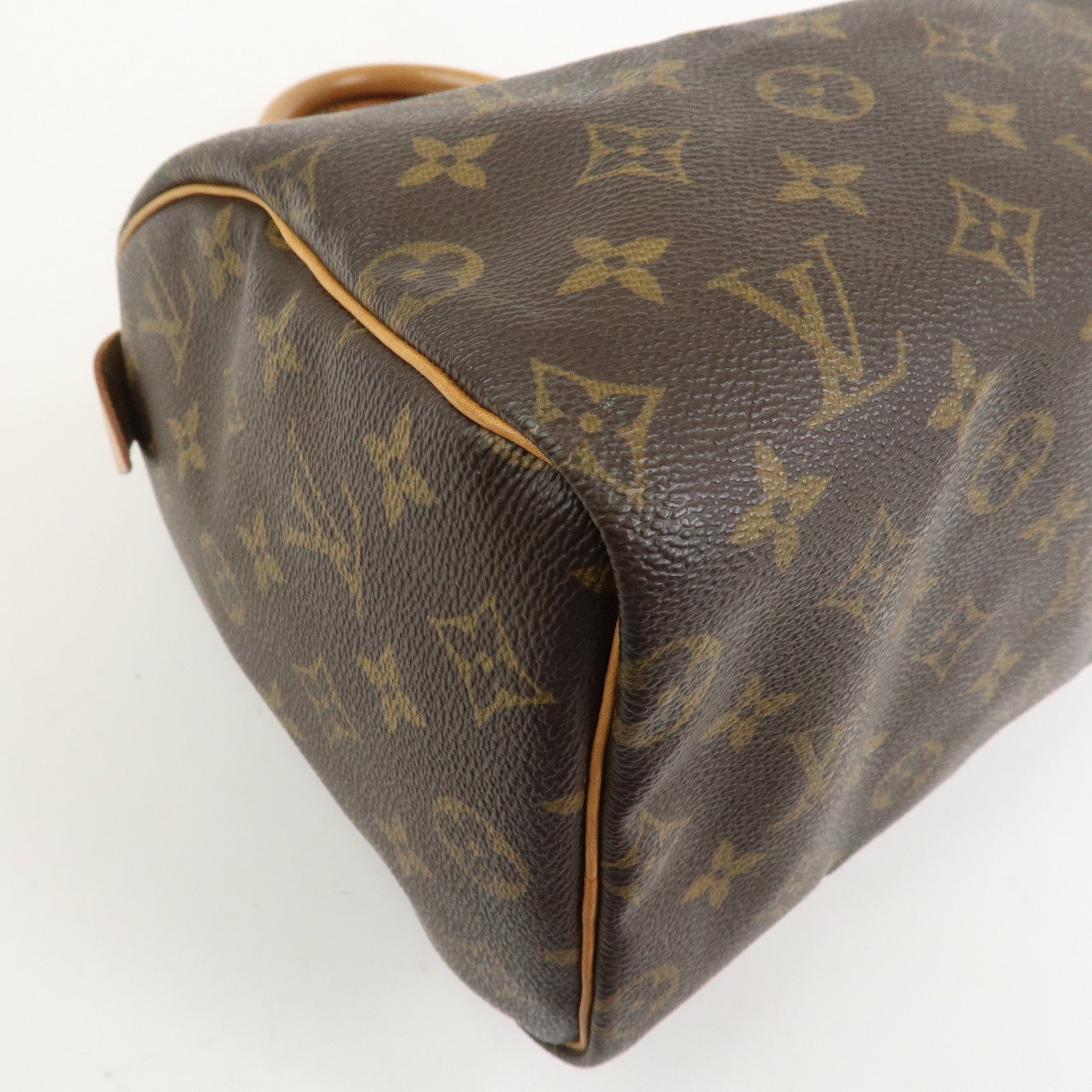 Louis Vuitton Monogram Speedy 25 Boston Bag Hand Bag Brown M41528