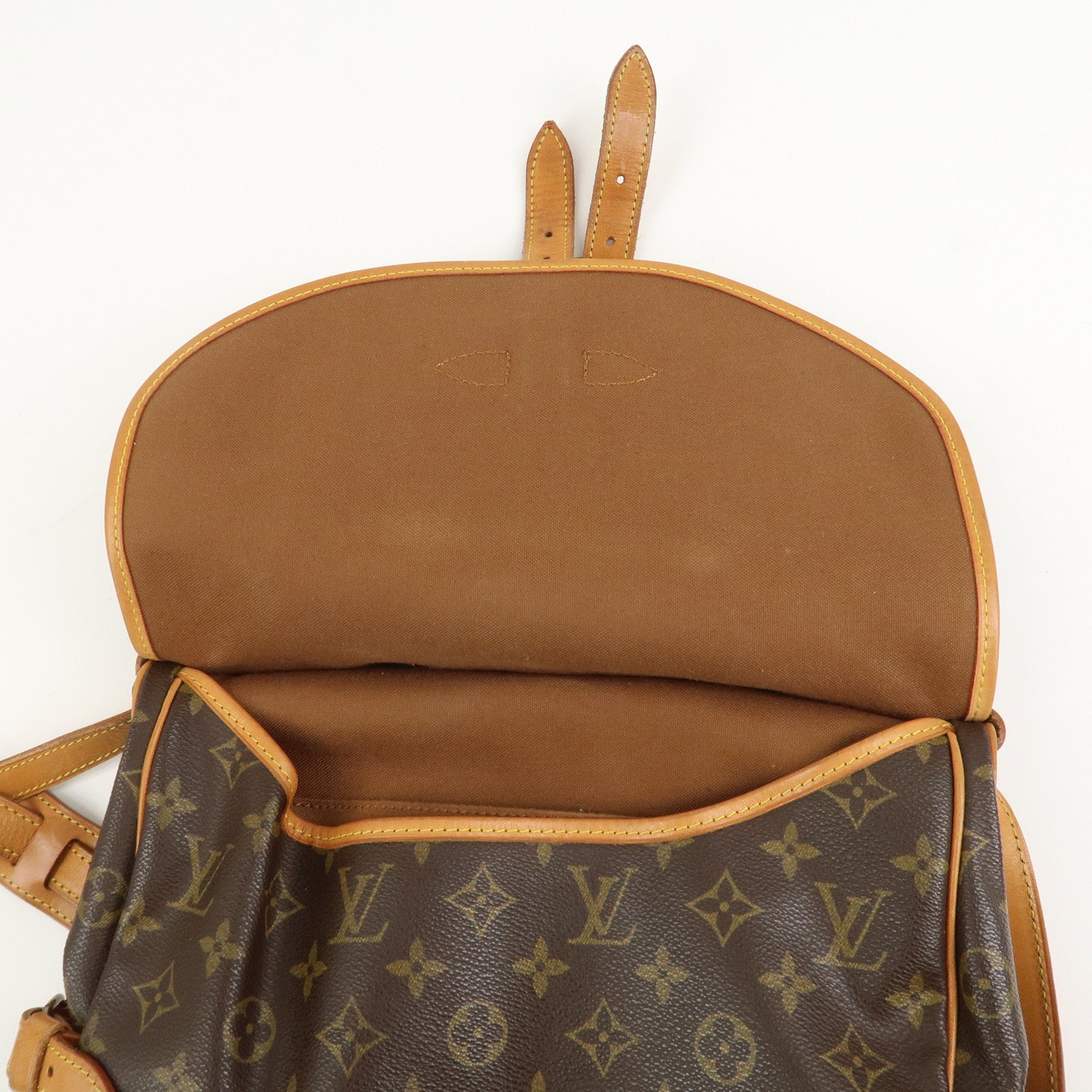 Louis Vuitton Monogram Saumur 30 Shoulder Bag Brown M42256