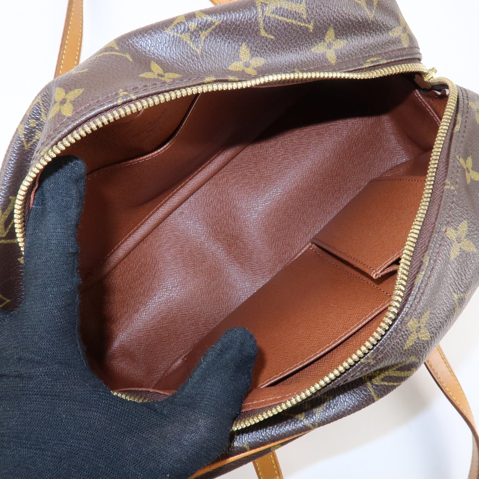 Louis Vuitton Monogram Cite MM Shoulder Bag Hand Bag M51182 Used