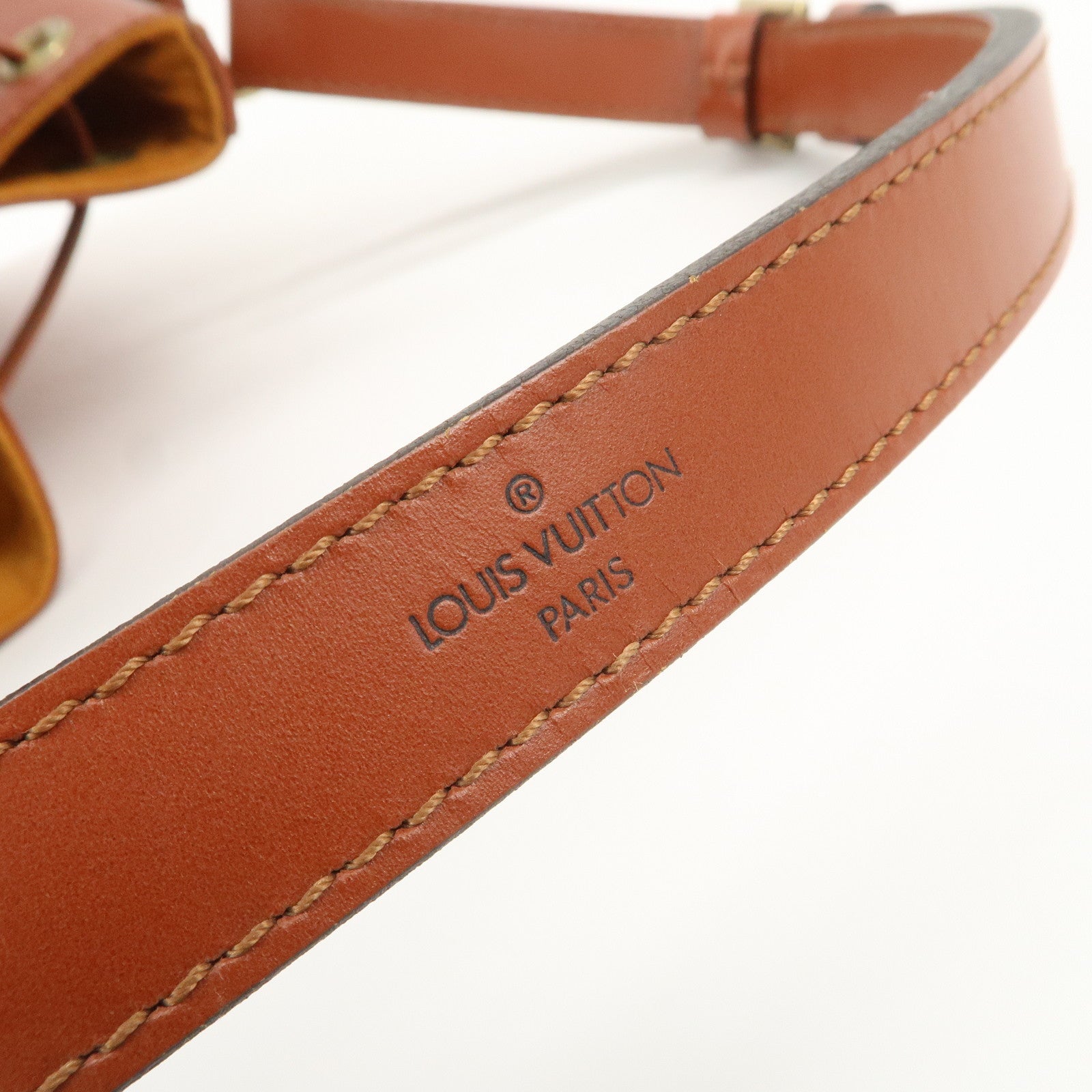 Louis Vuitton Epi Petit Noe Shoulder Bag Kenya Brown M44103