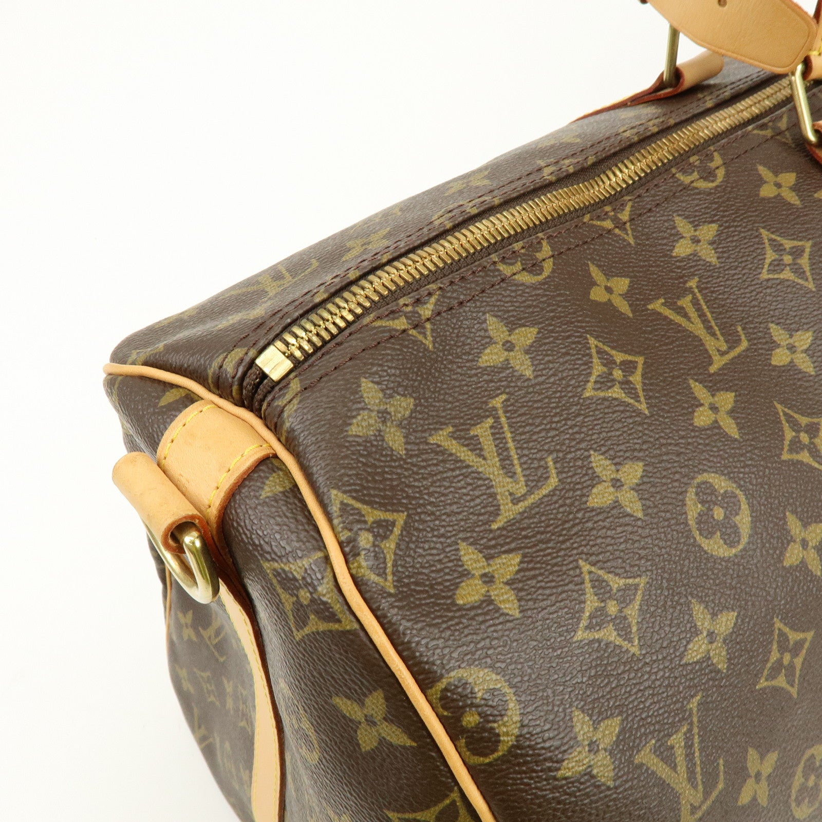Louis Vuitton Monogram Keep All Bandouliere 55 Boston Bag M41414