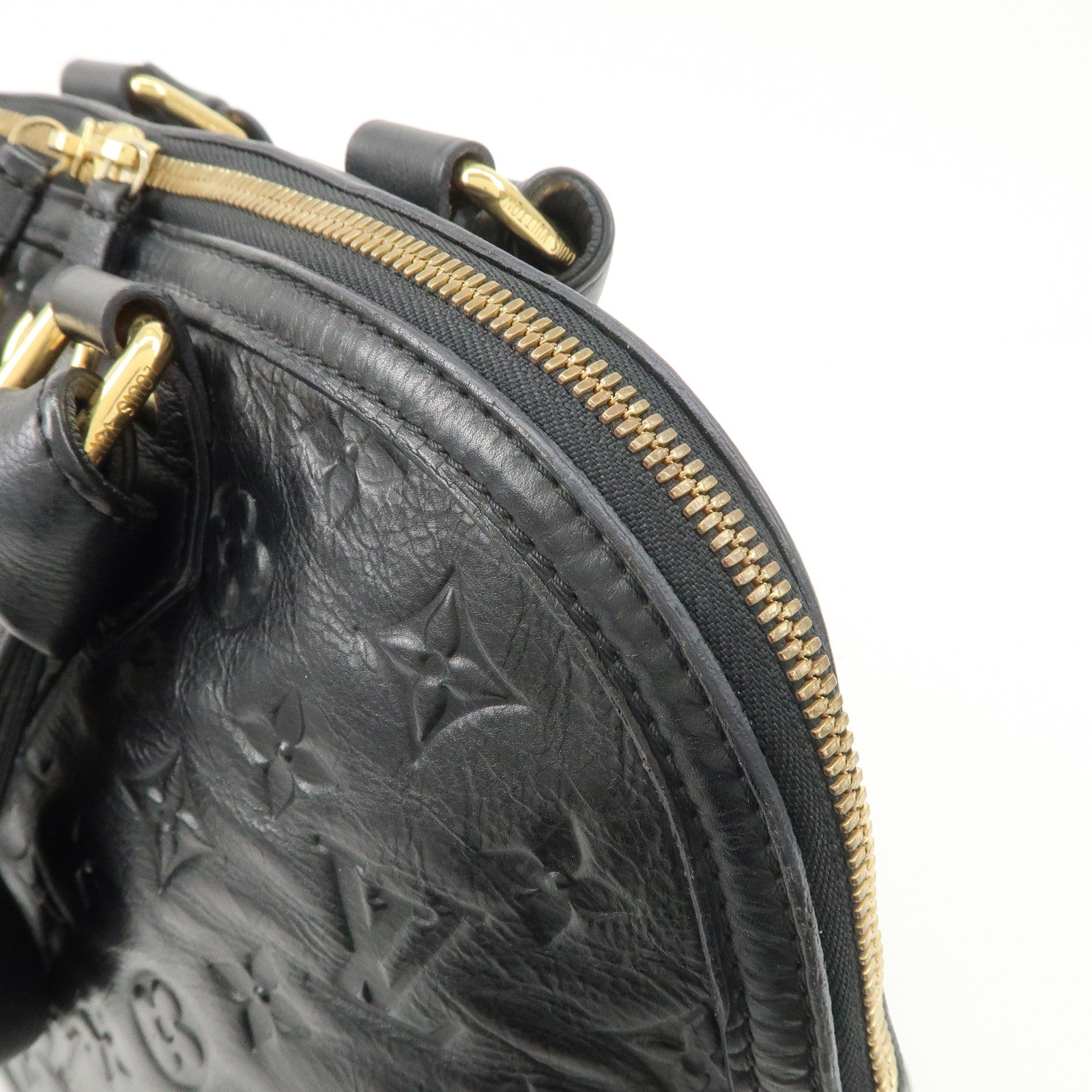 Louis Vuitton Monogram Double Jeu Neo Alma Hand Bag Noir M40286 Used