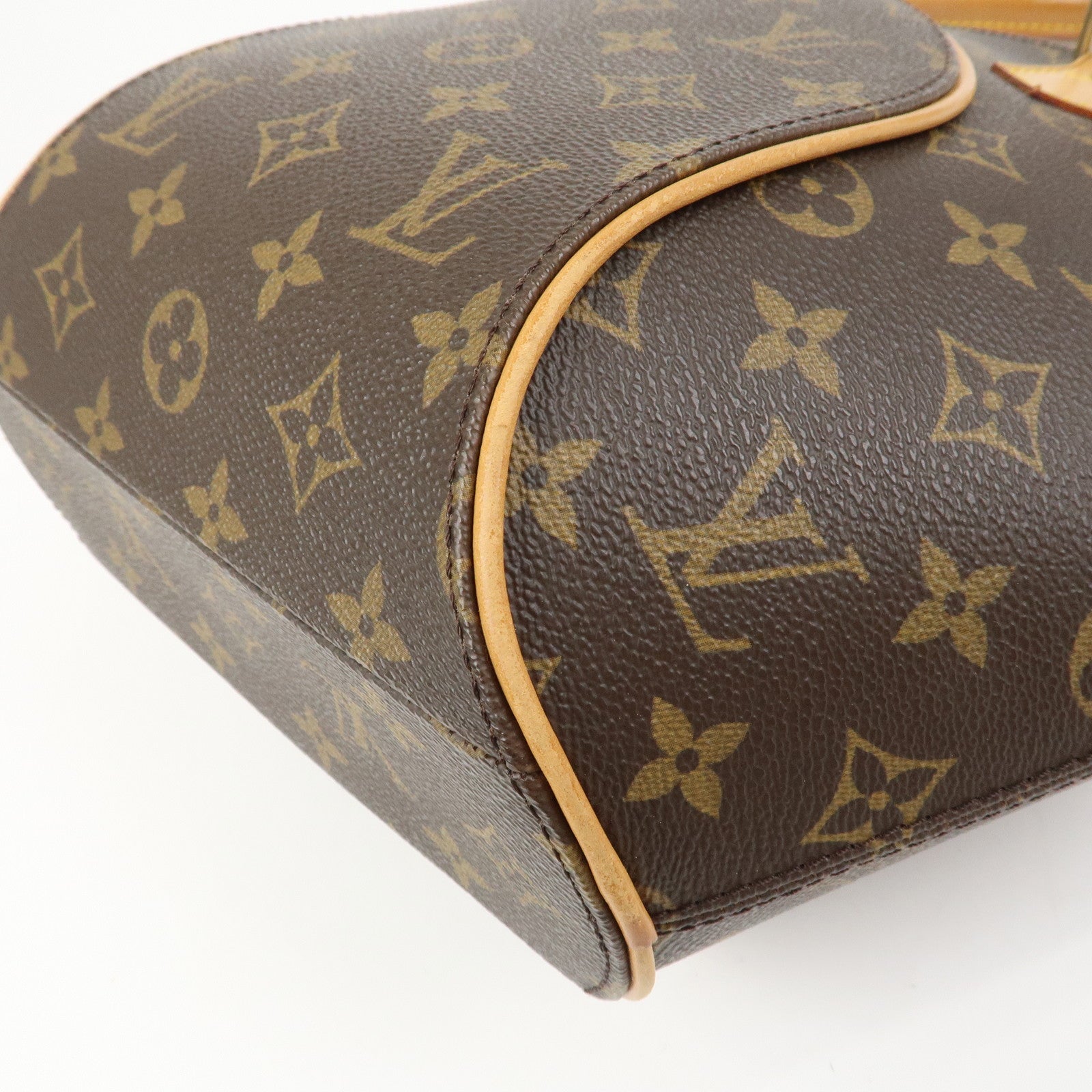 Louis Vuitton Monogram Ellipse PM Hand Bag Brown M51127